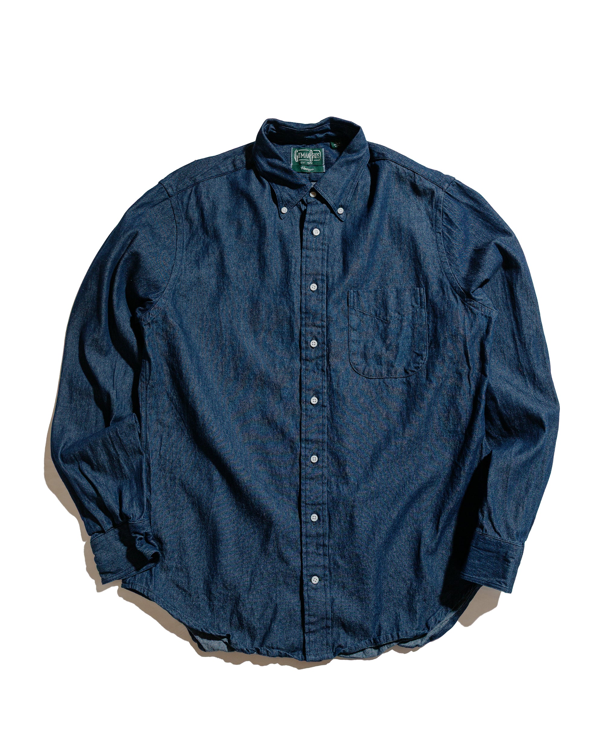 Gitman Vintage Bros. Summerweight Indigo Denim Shirt