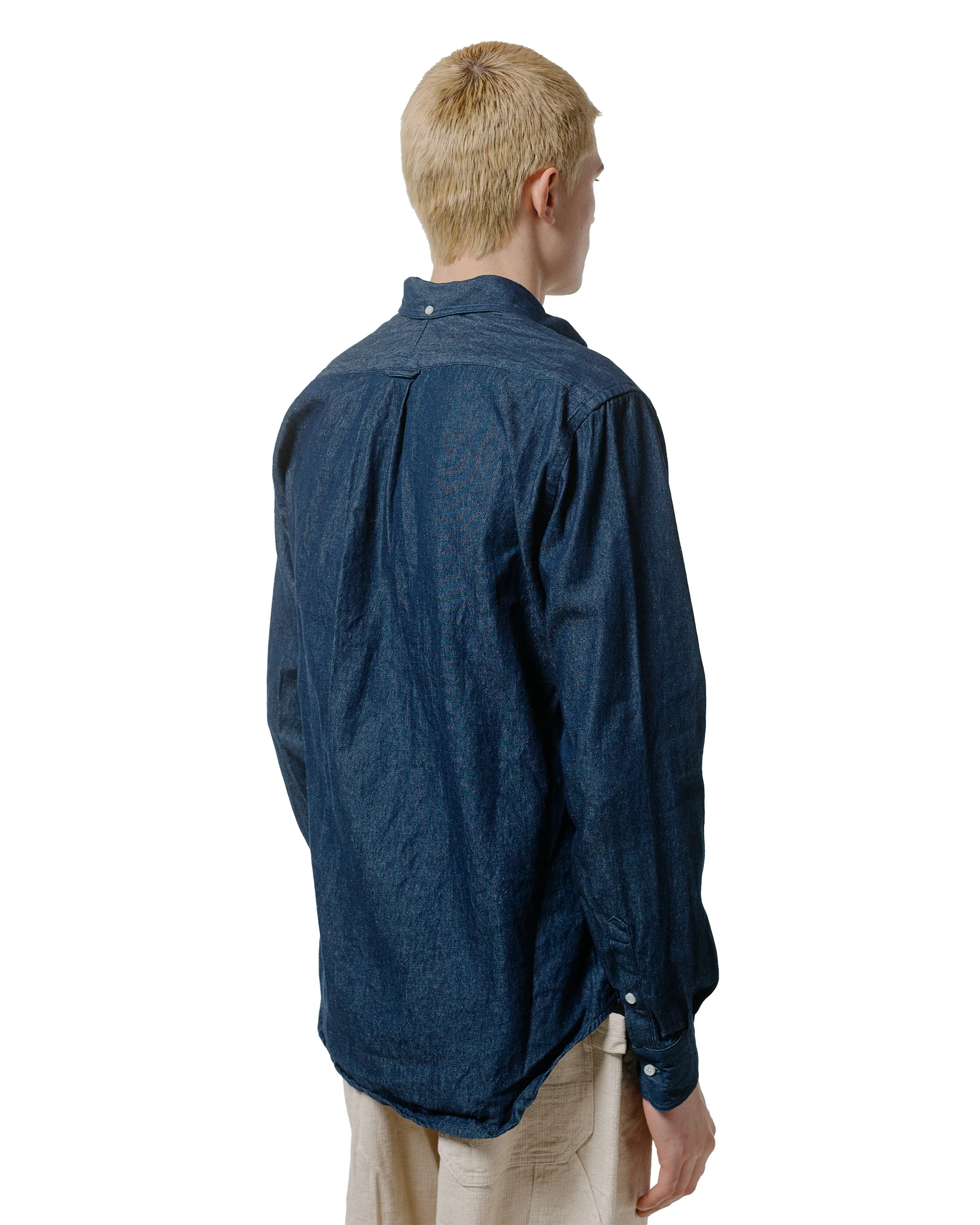 Gitman Vintage Bros. Summerweight Indigo Denim Shirt - Image 3
