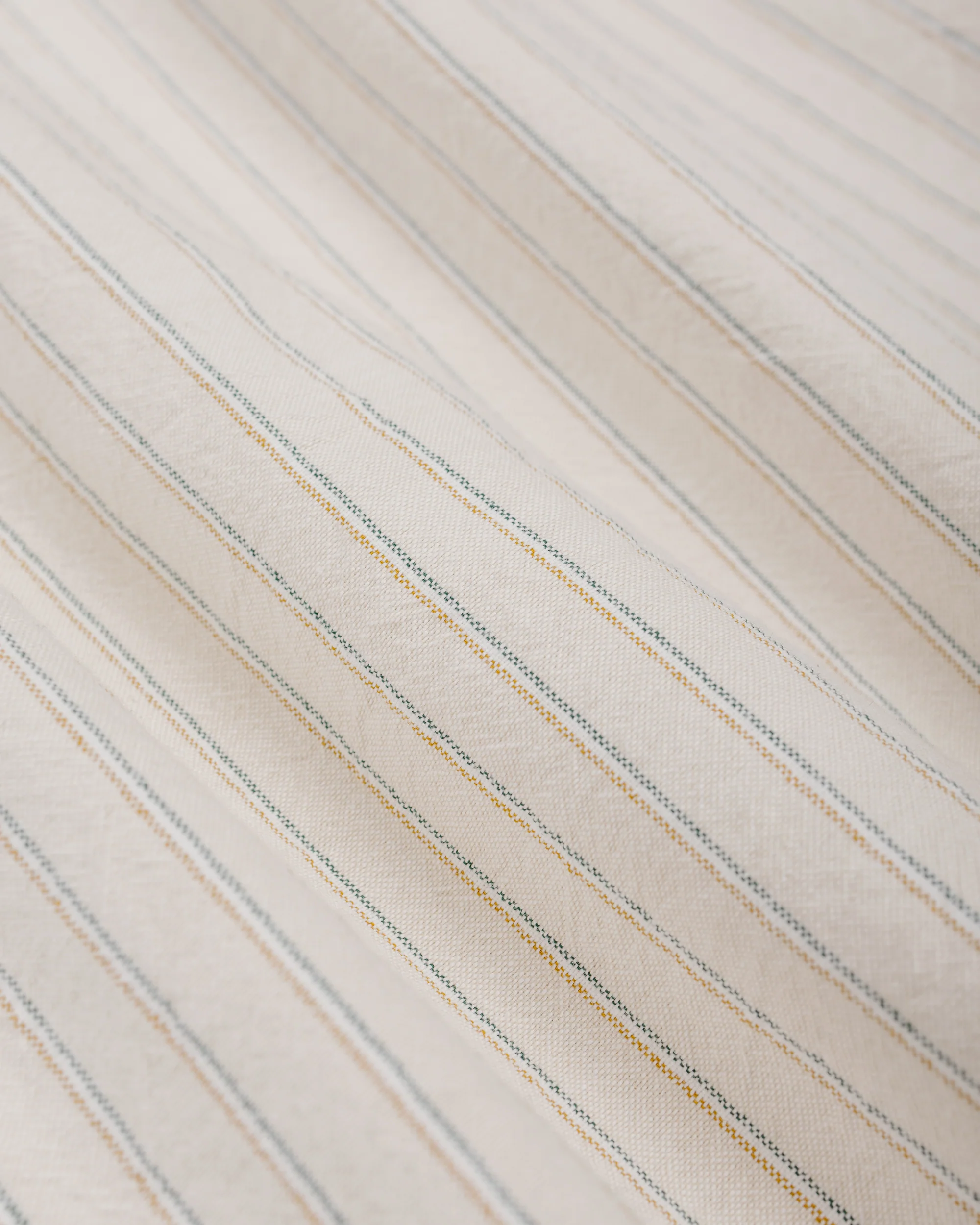 Gitman Vintage Bros. Tan Japanese Striped Oxford - Image 5