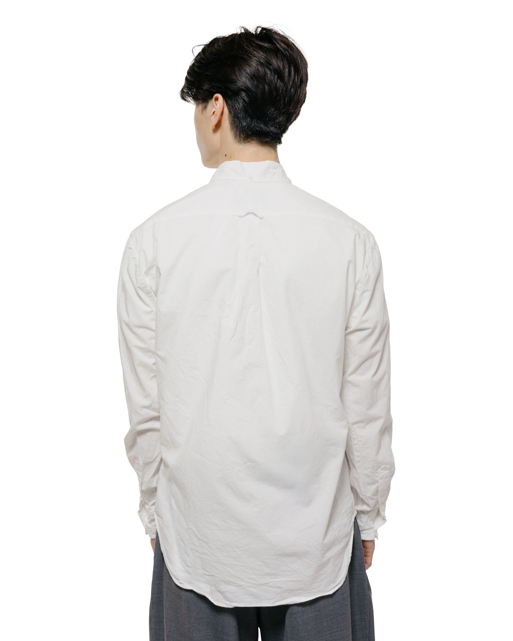 Gitman Vintage Bros. White Oxford Long Sleeve - Image 3