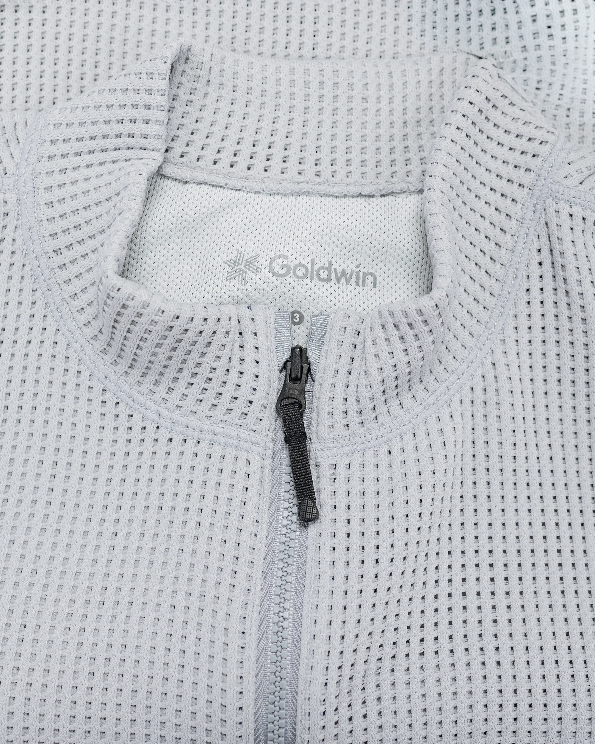 Goldwin Dry Mesh Jacket Sleet Gray - Image 5