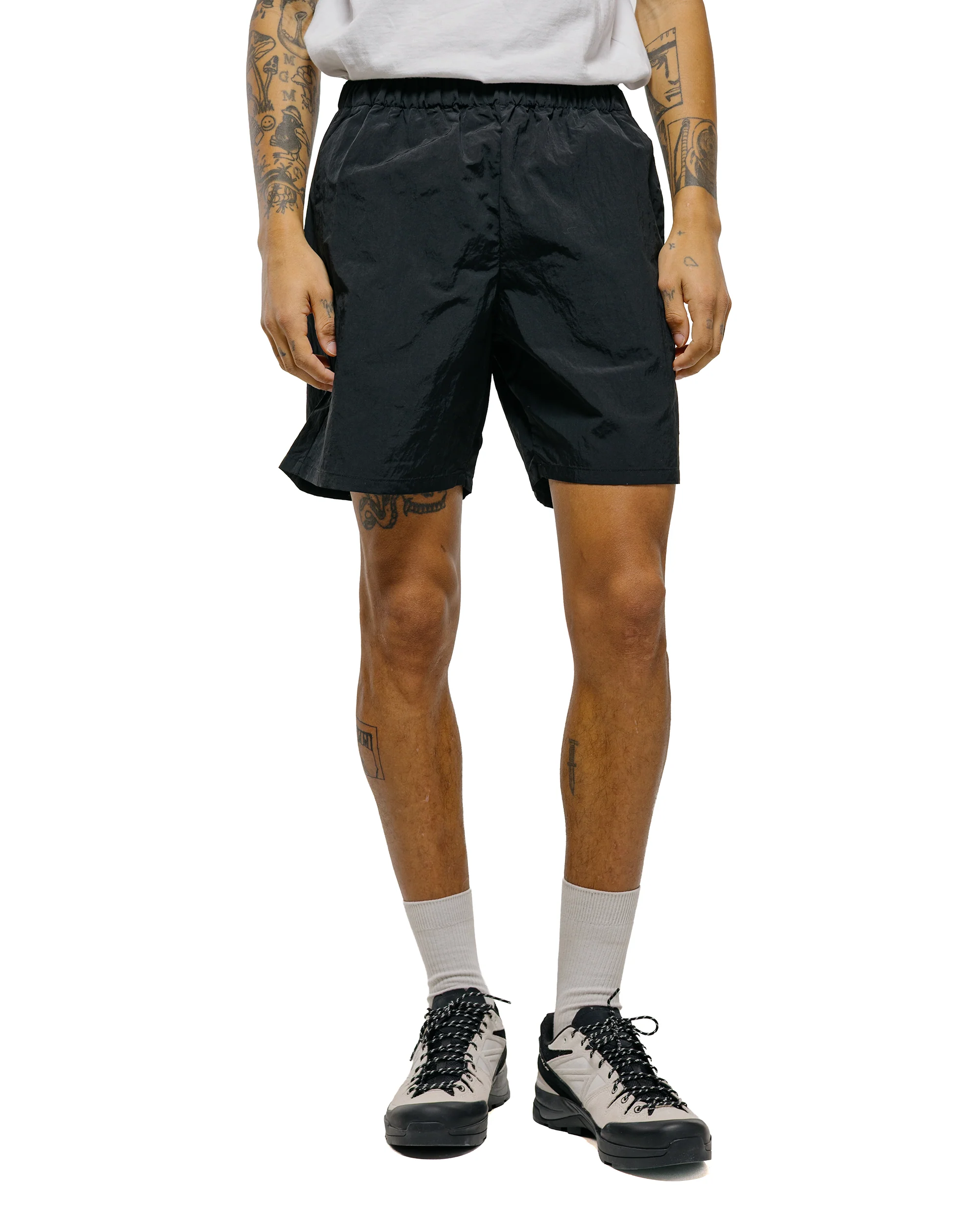 Goldwin Nylon Shorts Black - Image 2