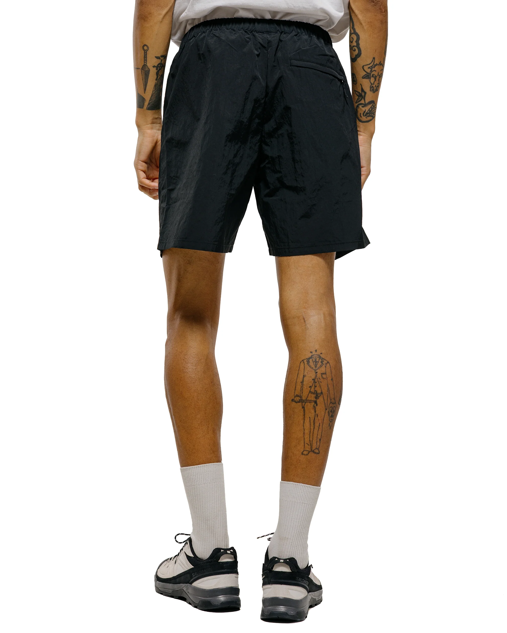 Goldwin Nylon Shorts Black - Image 3