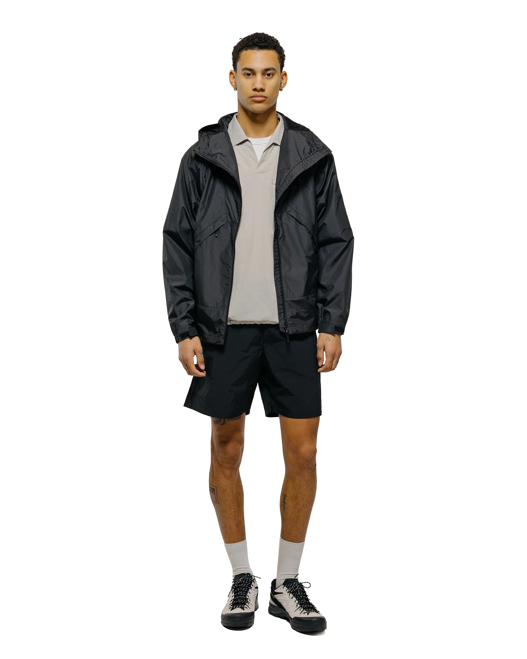 Goldwin Nylon Shorts Black - Image 4