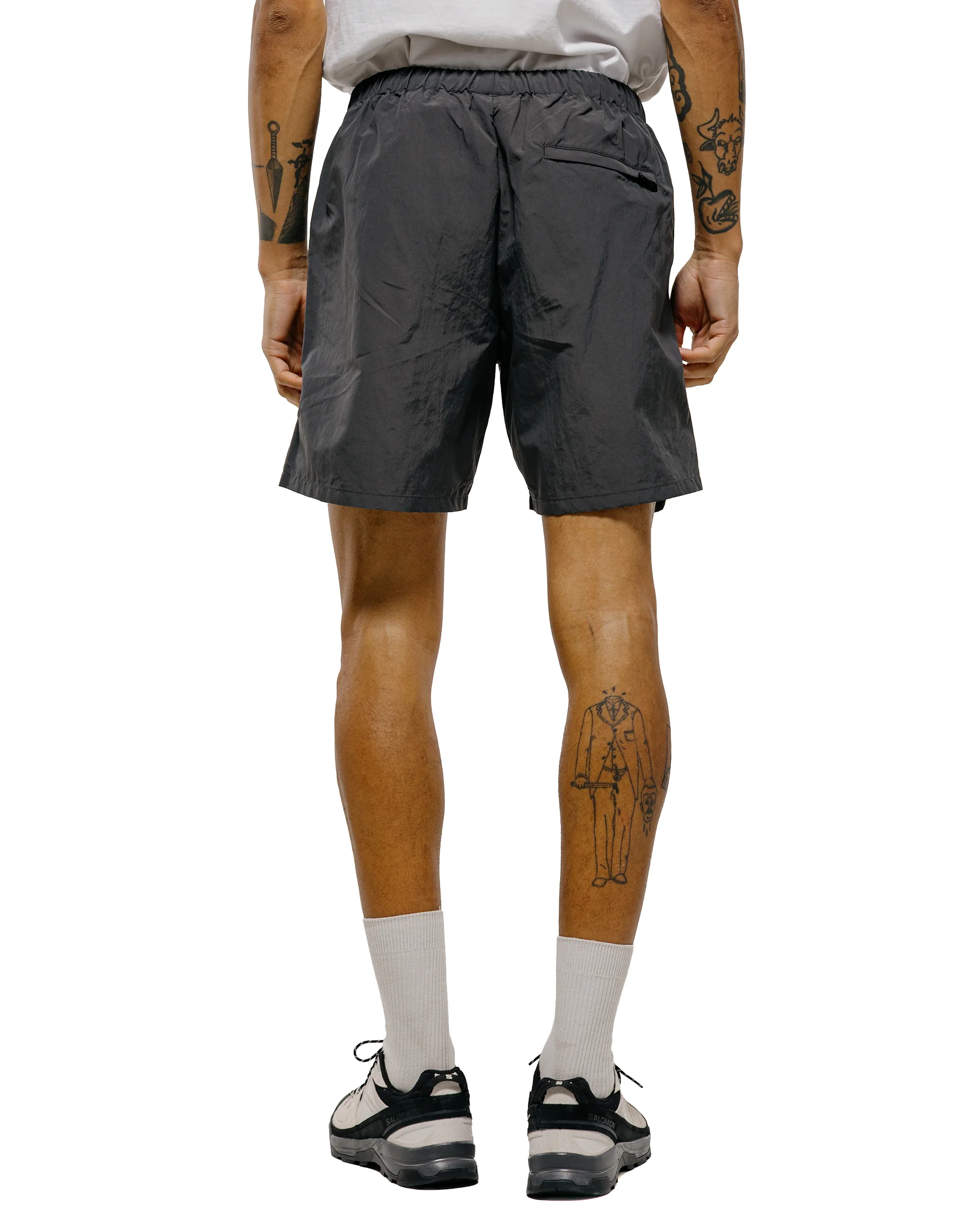 Goldwin Nylon Shorts Deep Charcoal - Image 3