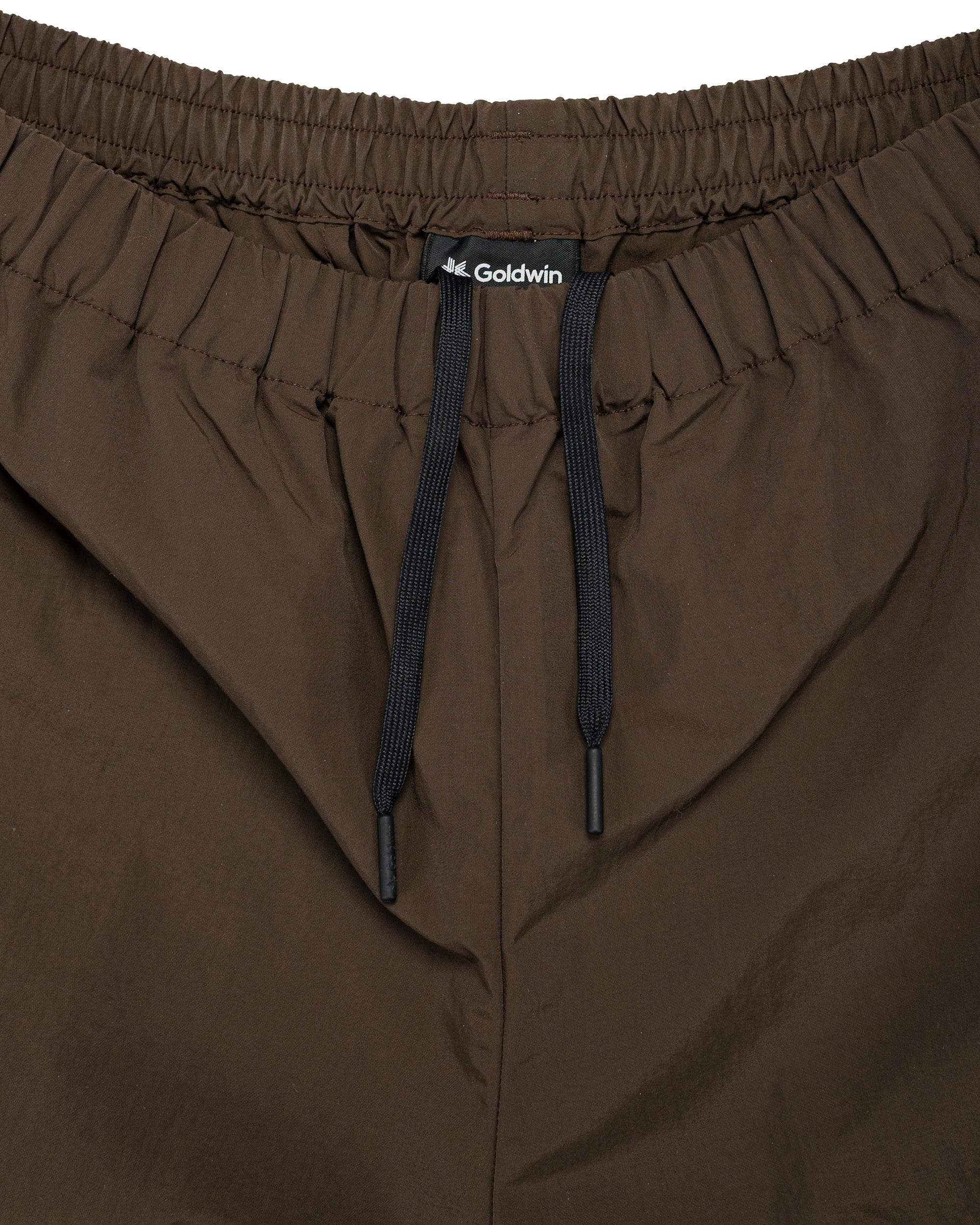 Goldwin Nylon Shorts Jet Brown - Image 5