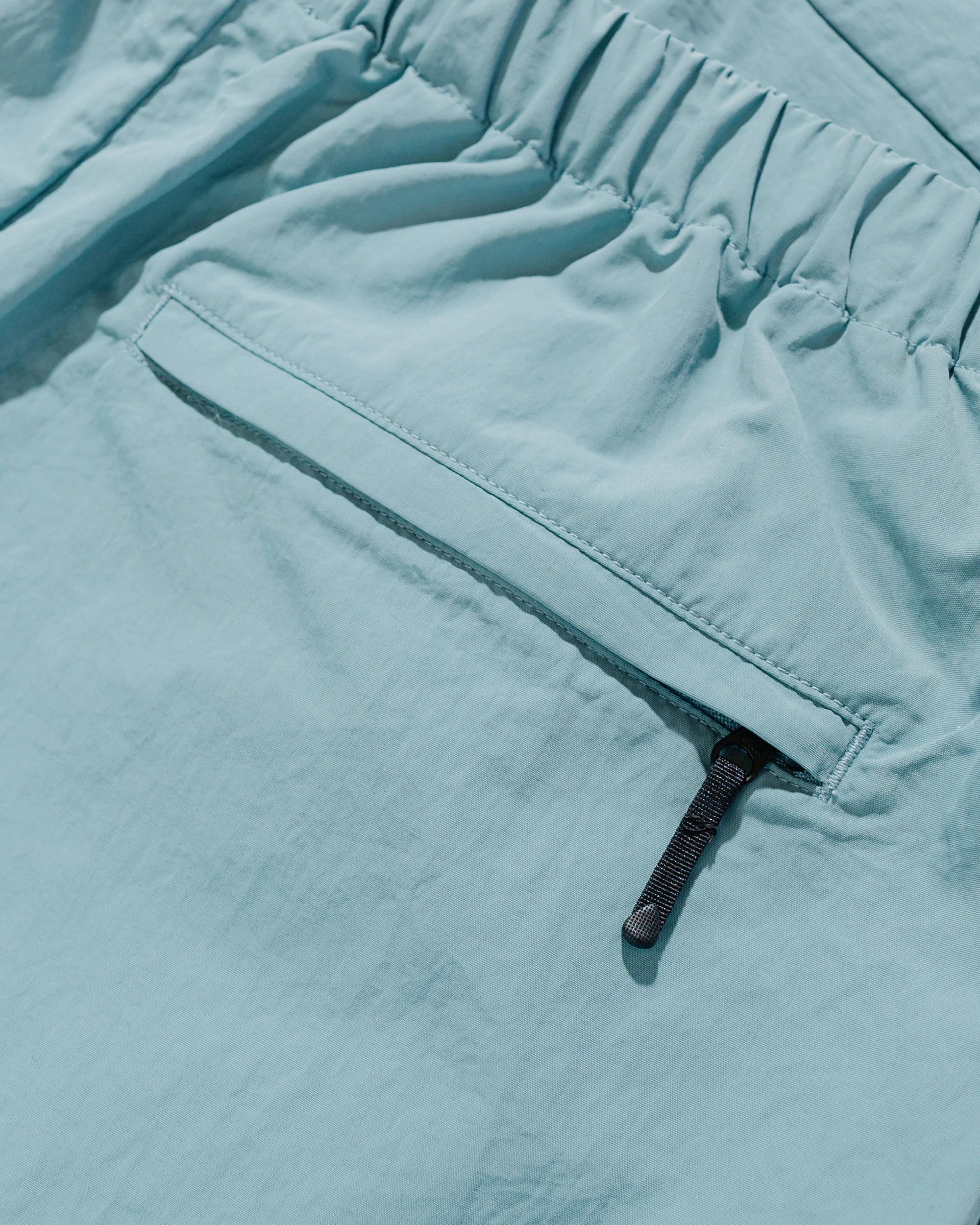 Goldwin Nylon Shorts Smoke Aqua - Image 5