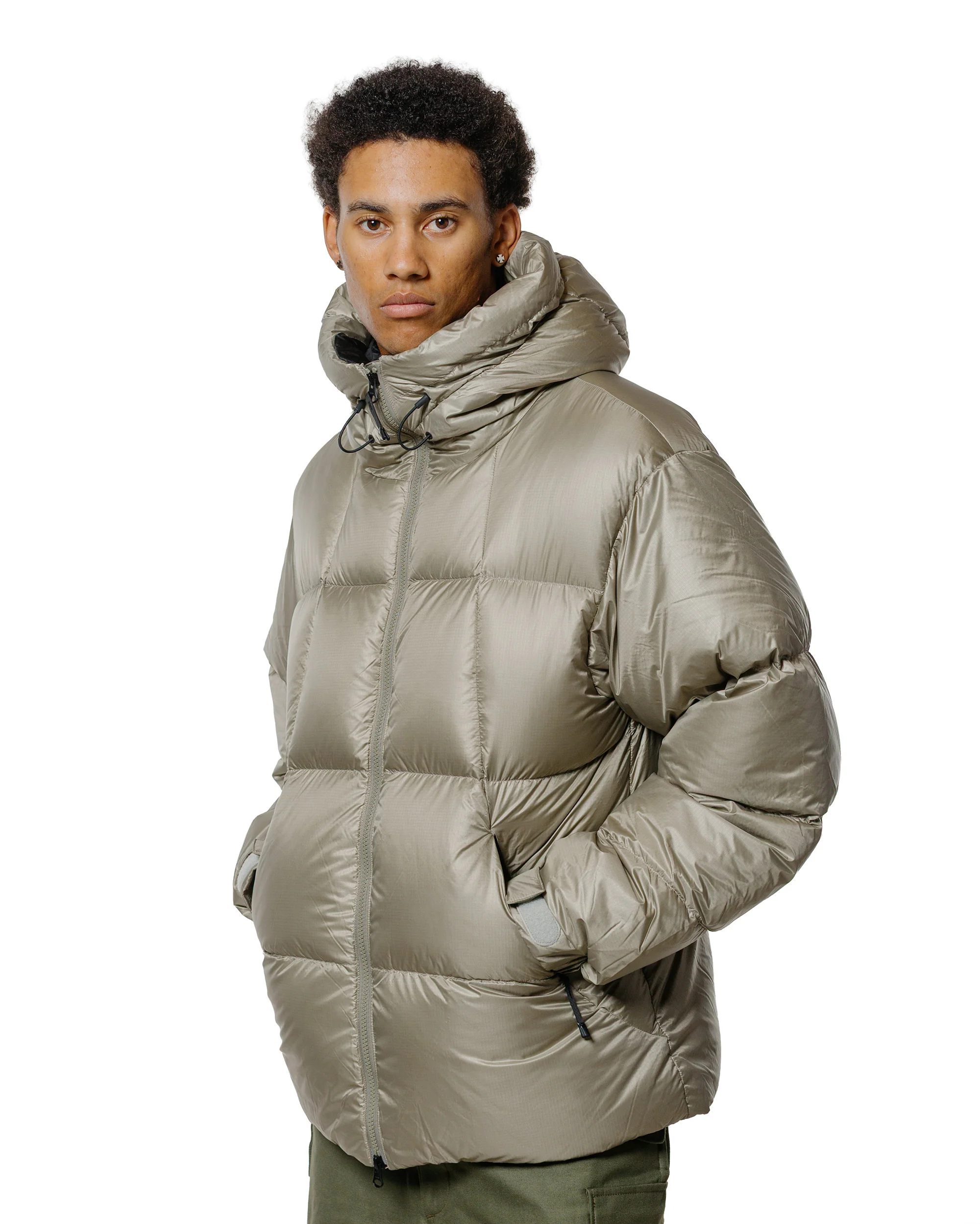 Goldwin PERTEX QUANTUM Down Parka Oak Beige - Image 2