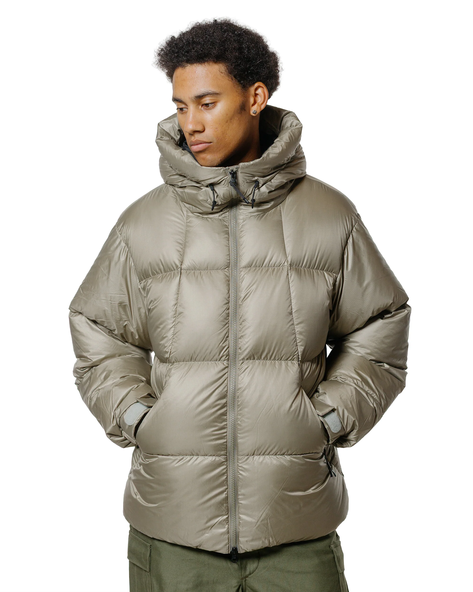 Goldwin PERTEX QUANTUM Down Parka Oak Beige - Image 3