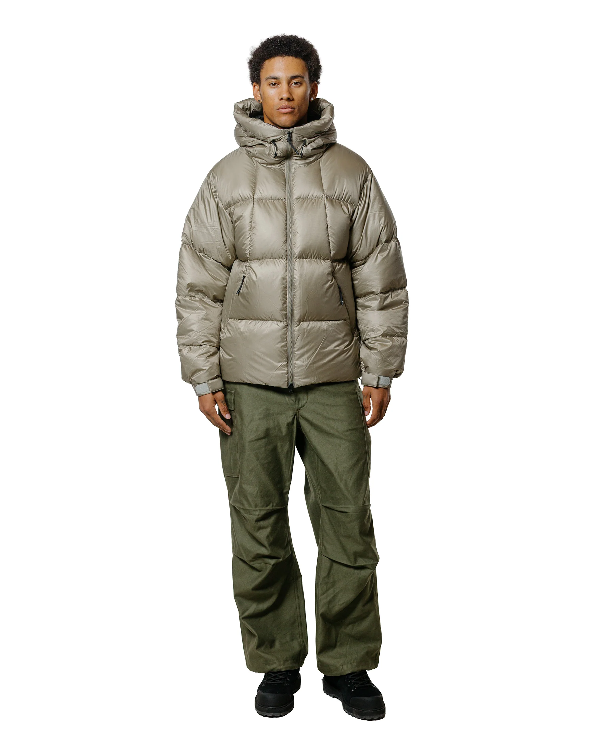 Goldwin PERTEX QUANTUM Down Parka Oak Beige - Image 6
