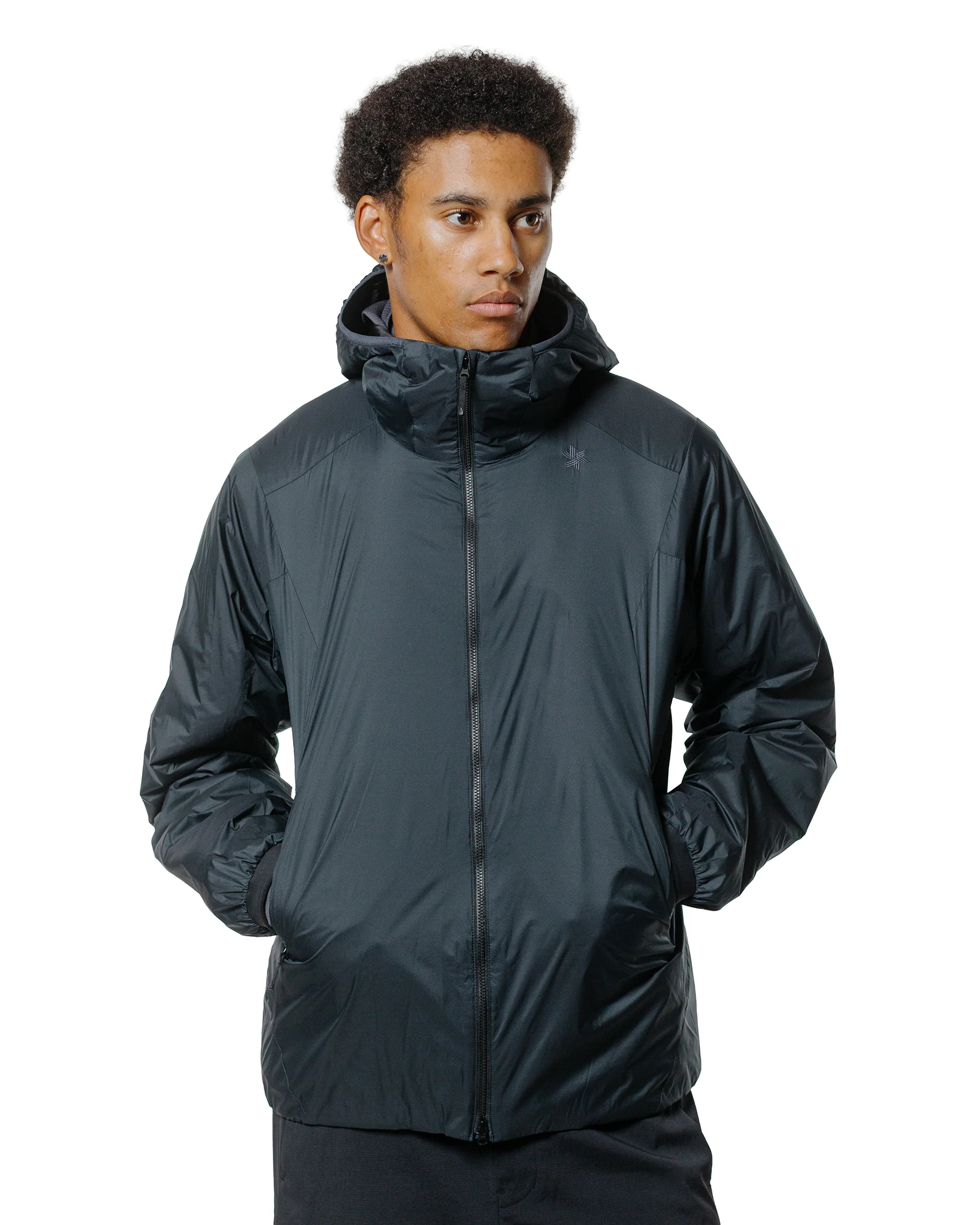 Goldwin PERTEX QUANTUM Padded Warm Jacket Wolf Gray - Image 3