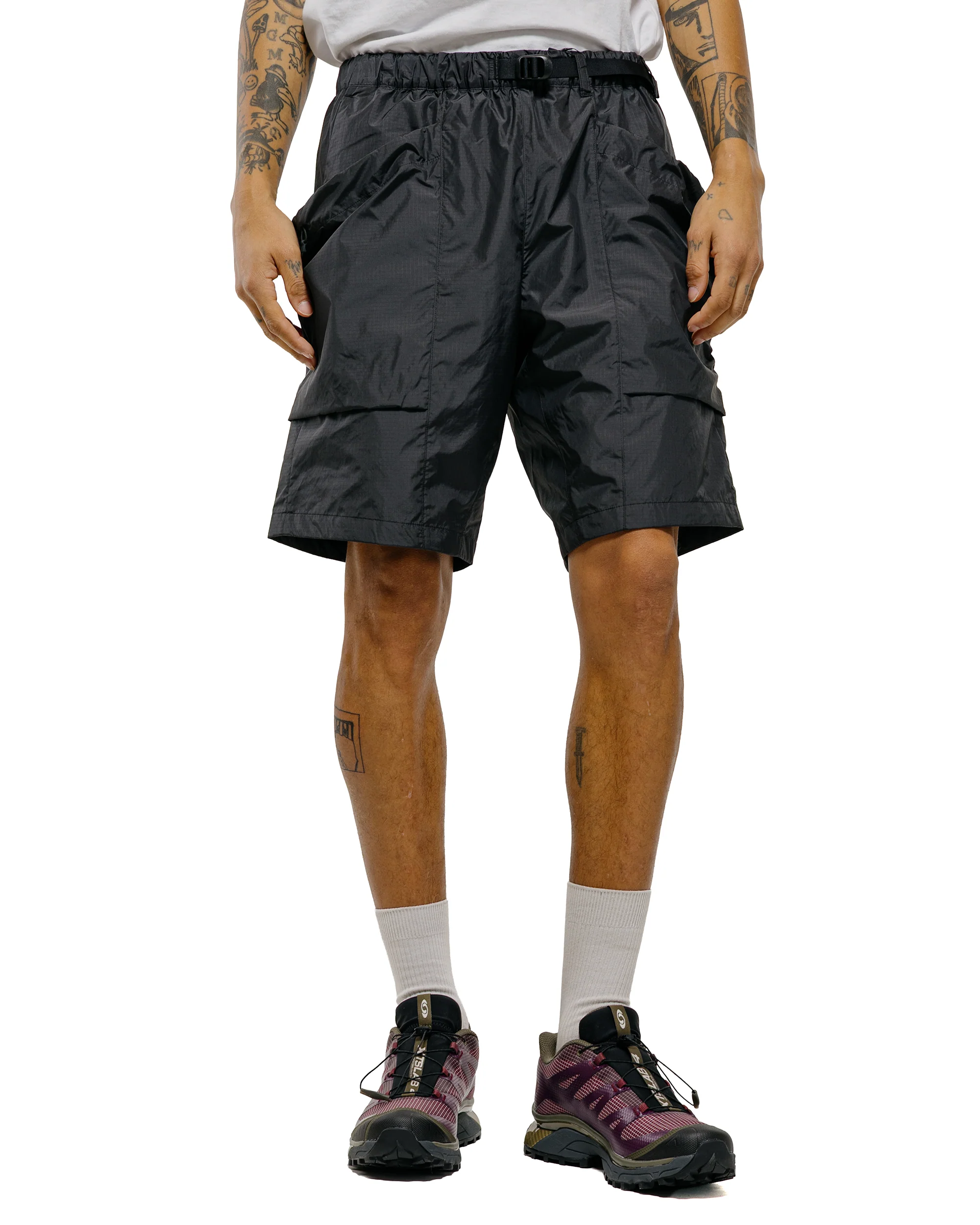 Goldwin Rip-stop Shorts Black - Image 2