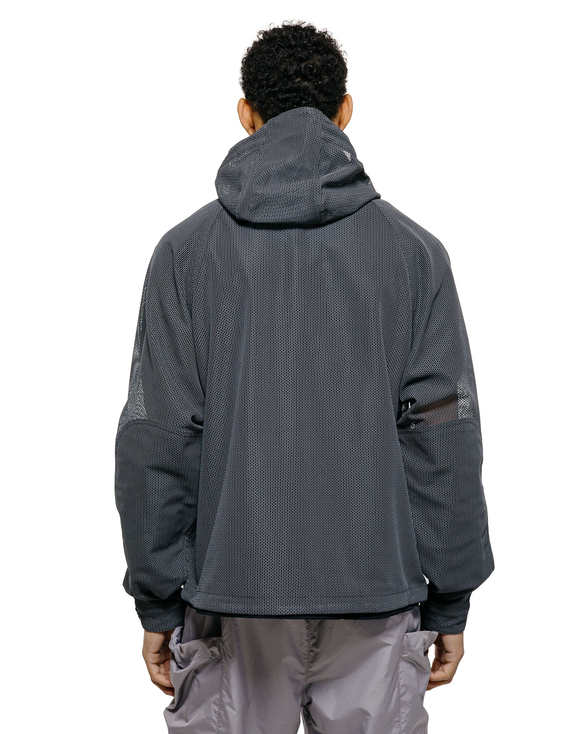 Goldwin Tonalith Mesh Hooded Jacket Black - Image 3