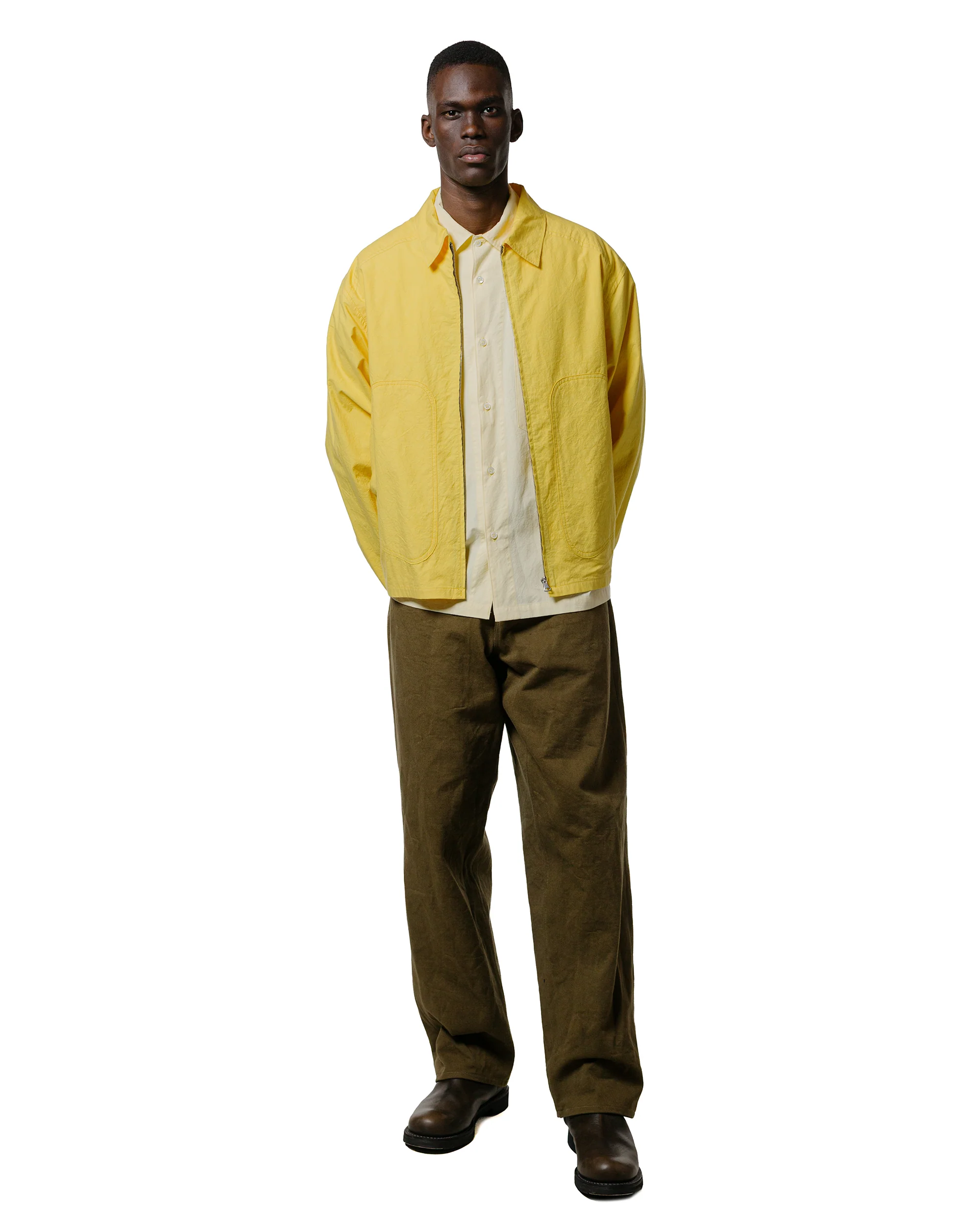 HENRY'S Curved Jeans Crushed Olive - Image 4