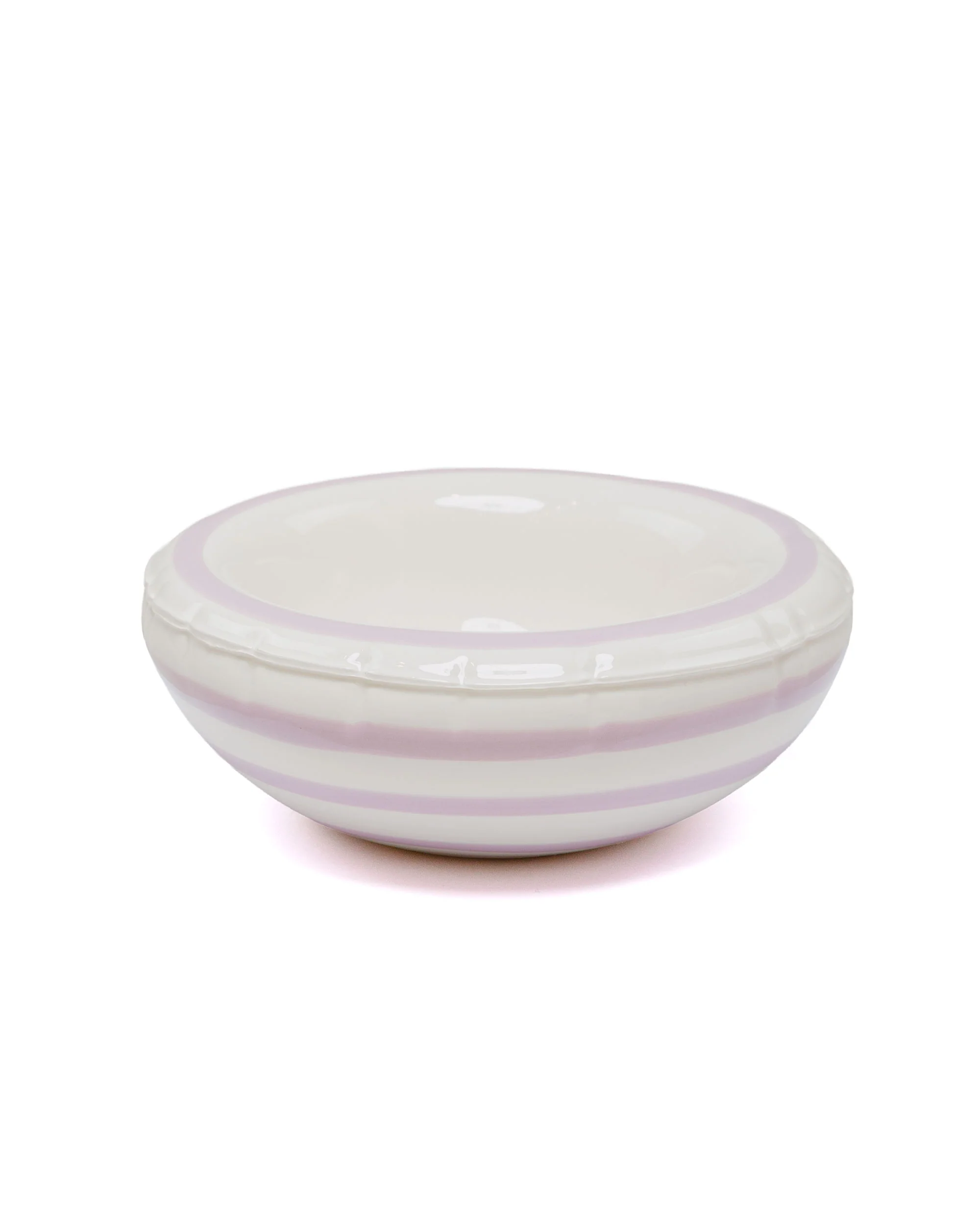 Home Studyo Bowl 'Lisa' Stripes Lavender Gloss - Image 2