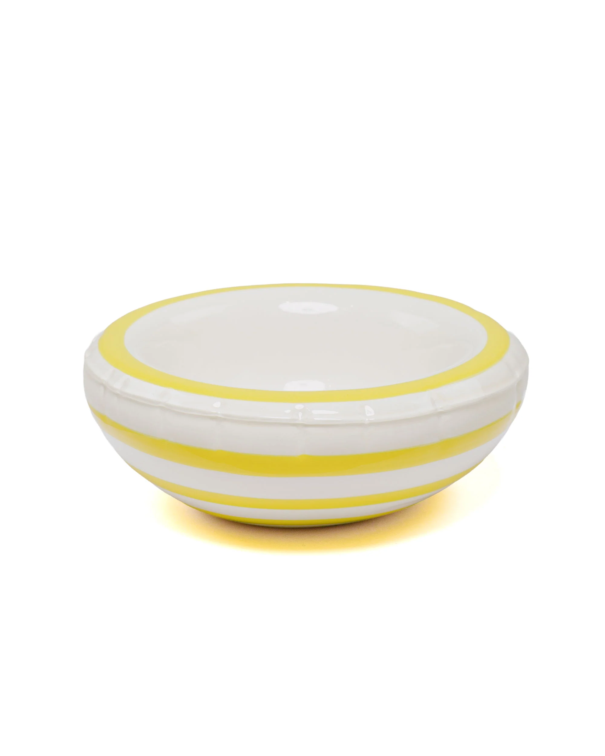 Home Studyo Bowl 'Lisa' Stripes Lemon Gloss - Image 2