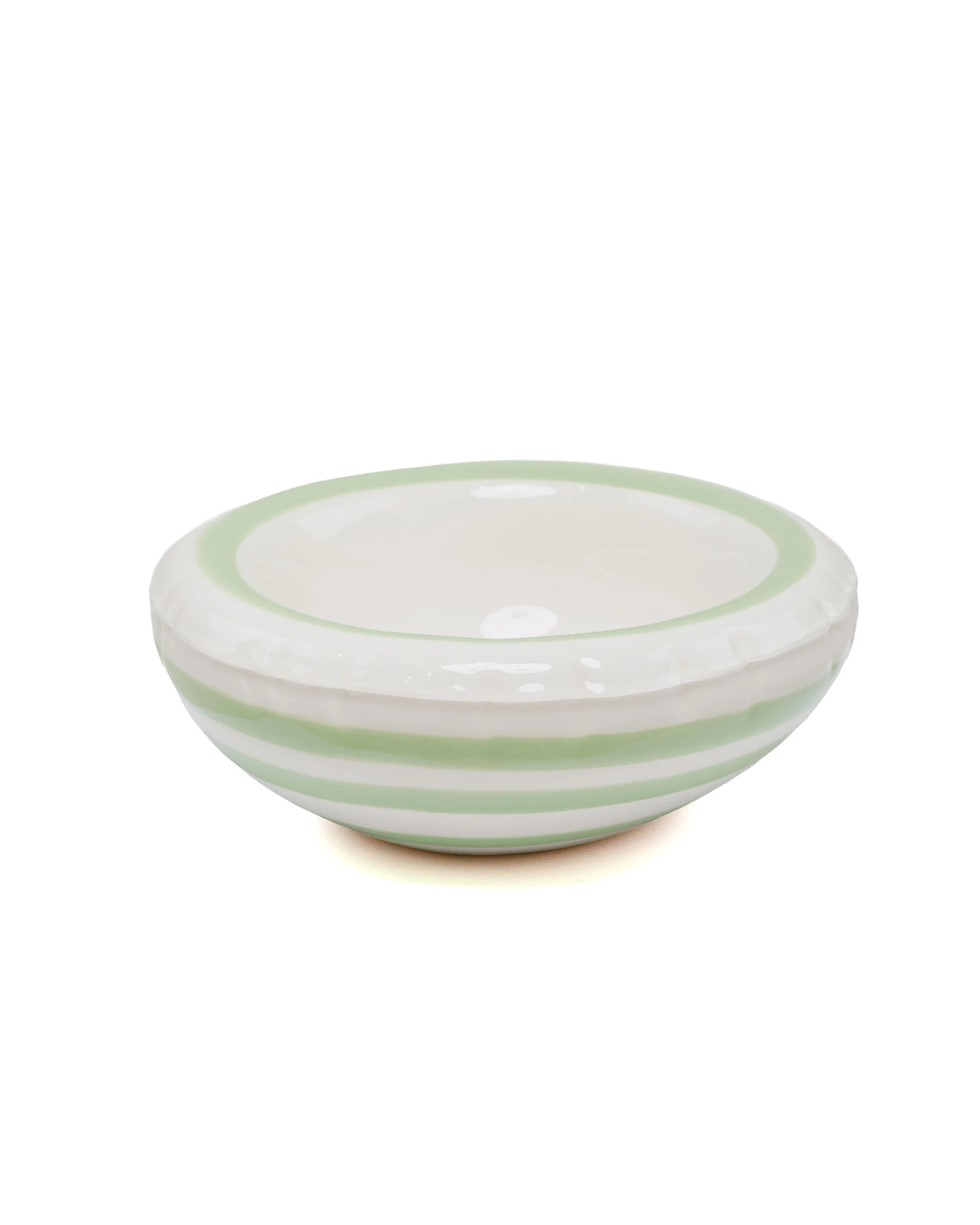 Home Studyo Bowl 'Lisa' Stripes Pistache Gloss - Image 2