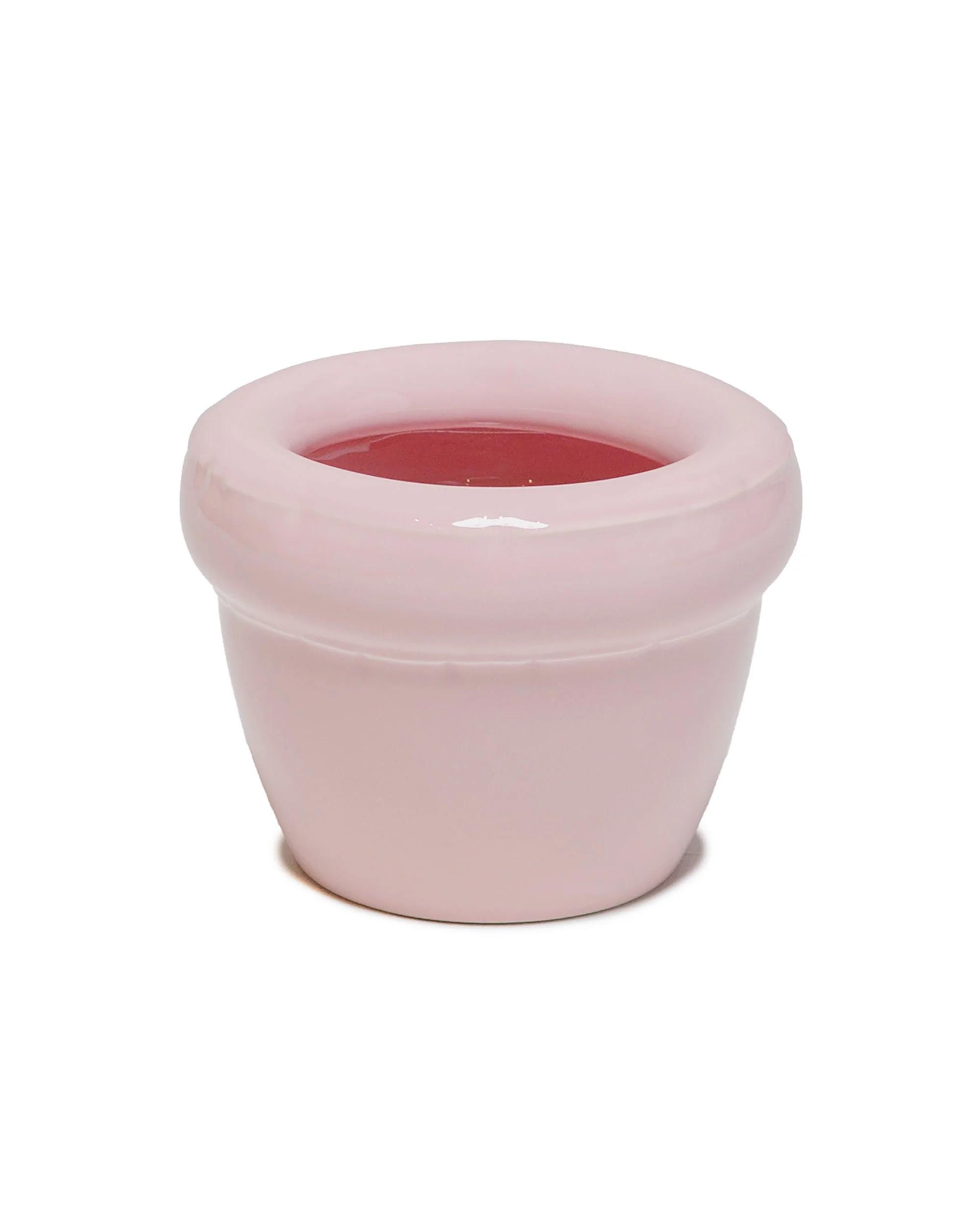 Home Studyo Small Planter 'Louis' Bubblegum Gloss - Image 2