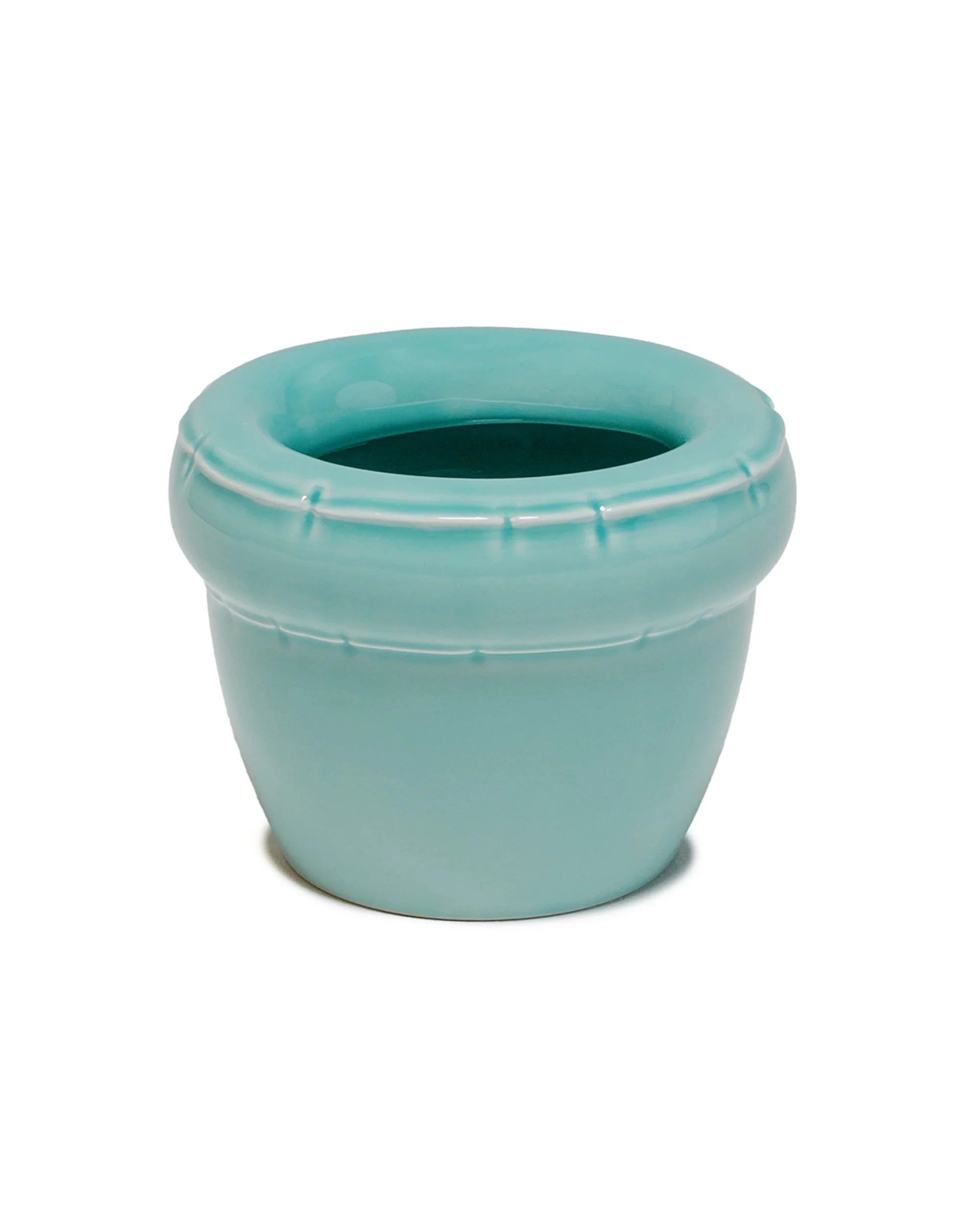 Home Studyo Small Planter 'Louis' Mint Gloss - Image 2