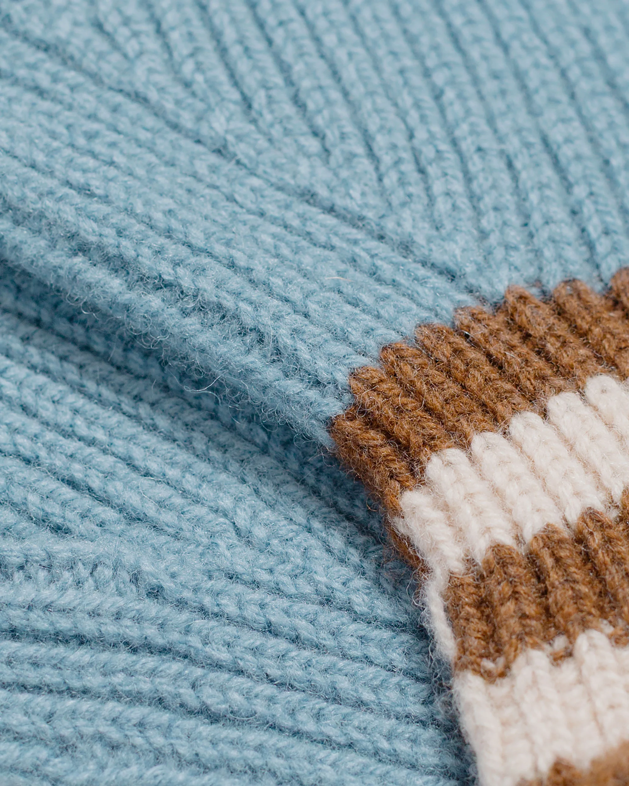 Howlin' Love My Ribbed Gloves Soft Blue - Image 2