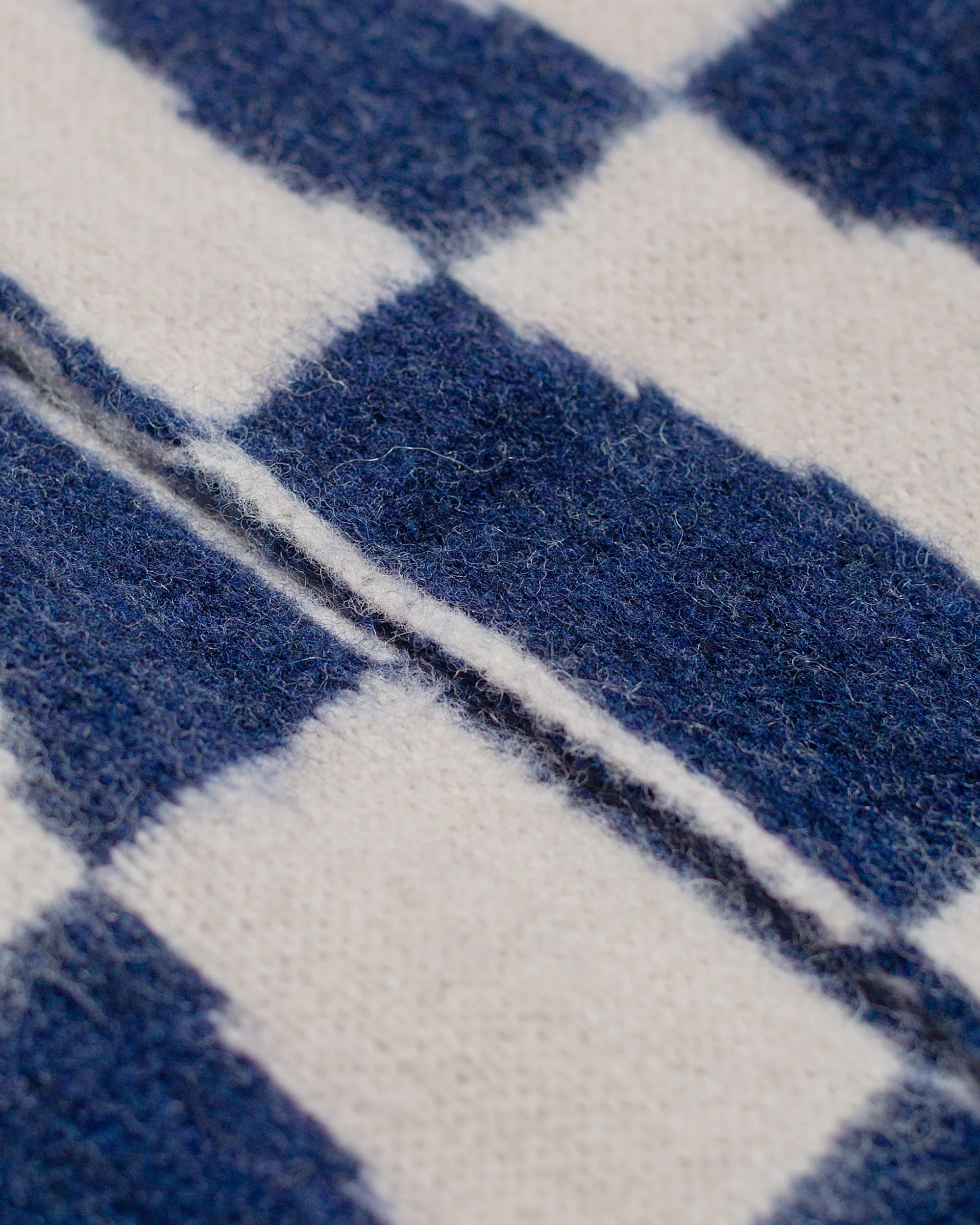 Howlin' Mini Checkerboard Scarf Navy - Image 2