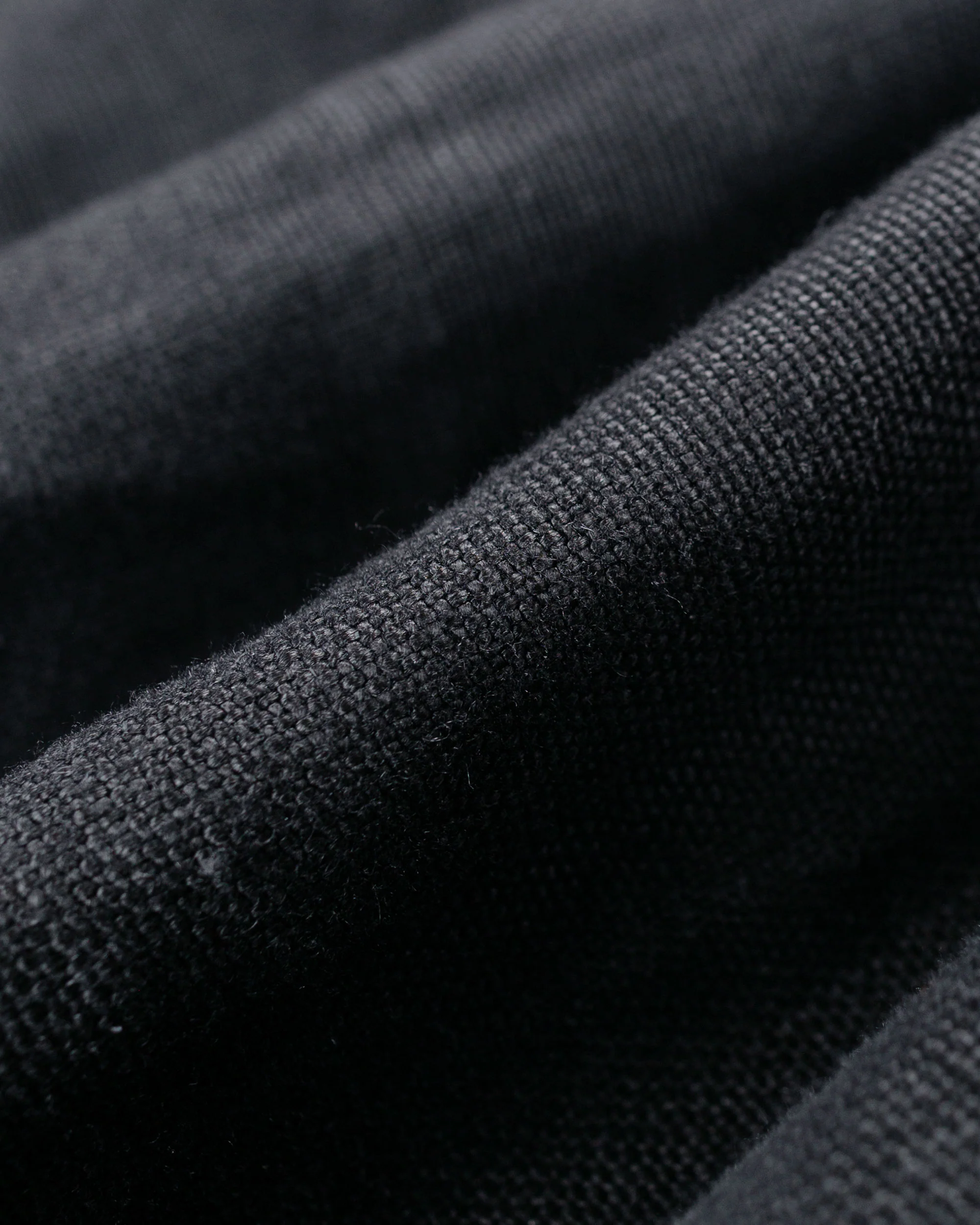 James Coward Machine Jacket Black Belgian Linen - Image 6