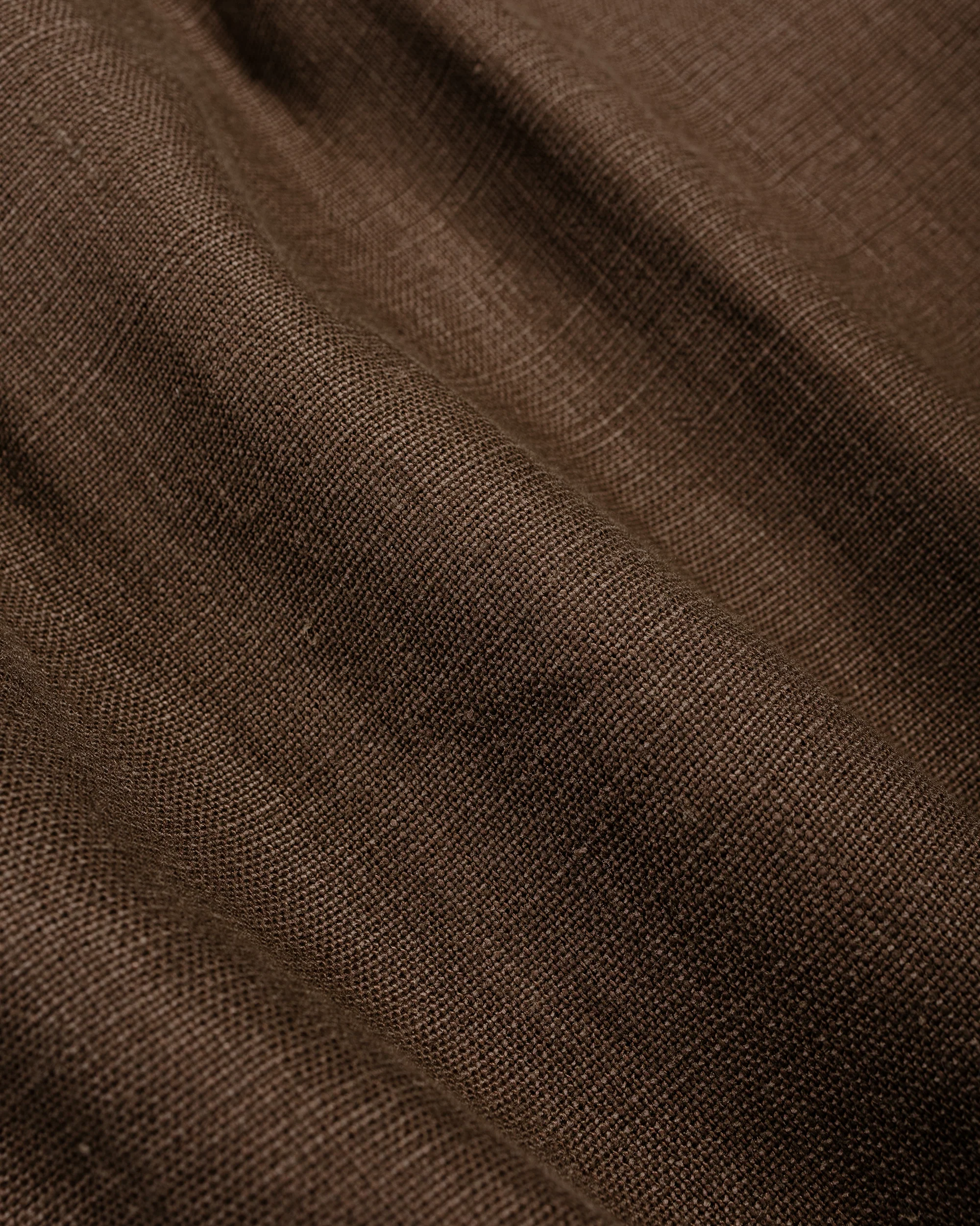James Coward Machine Jacket Brown Belgian Linen - Image 6