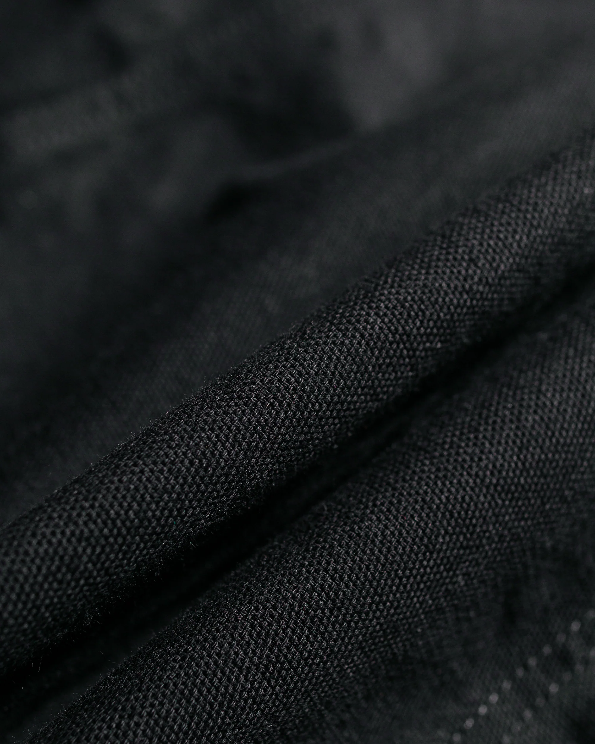 James Coward Range Jacket Black Cotton Washi Oxford Cloth - Image 6