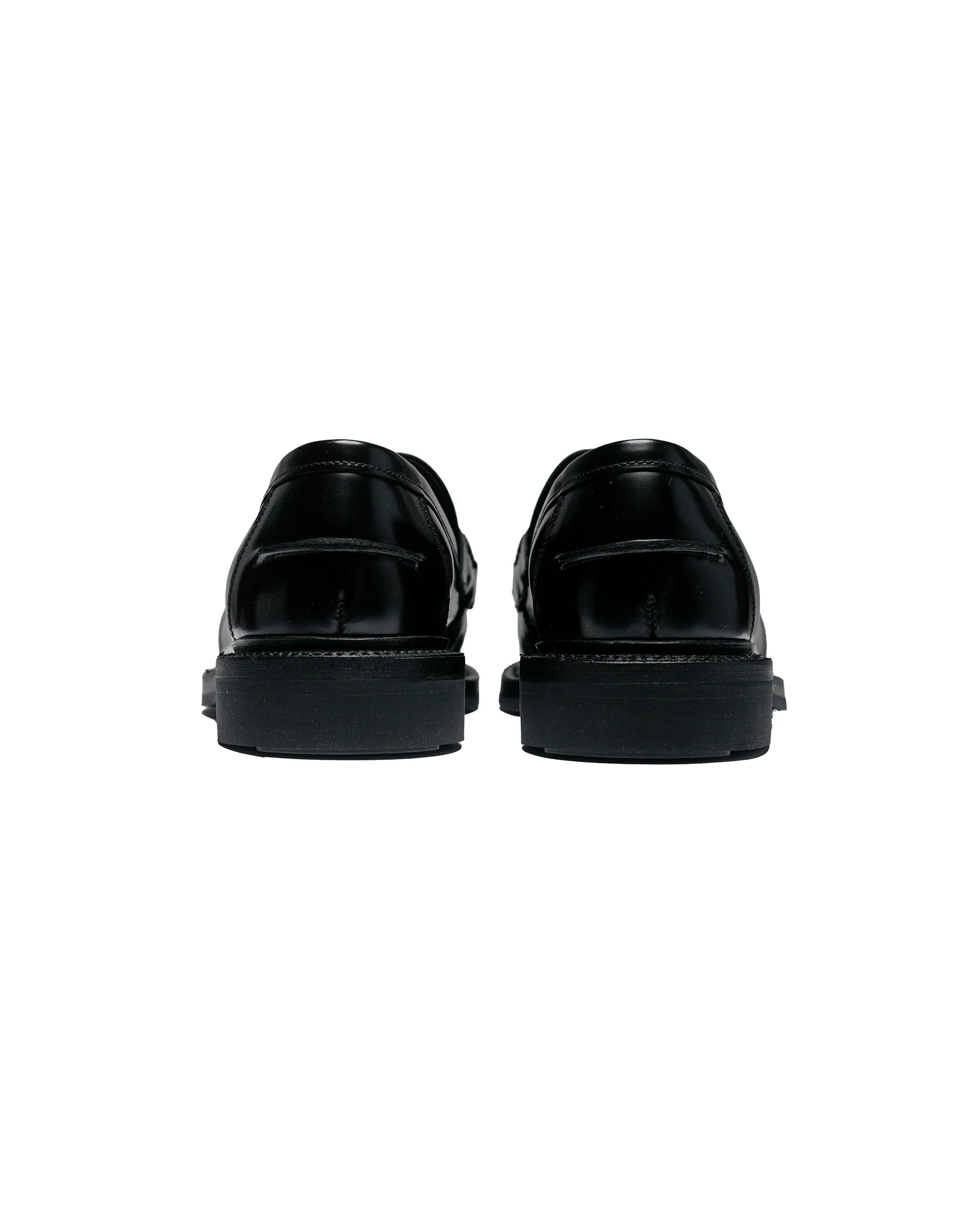 James Coward Sanders Peaceful Beef Roll Loafer Black Bookbinder Leather - Image 4