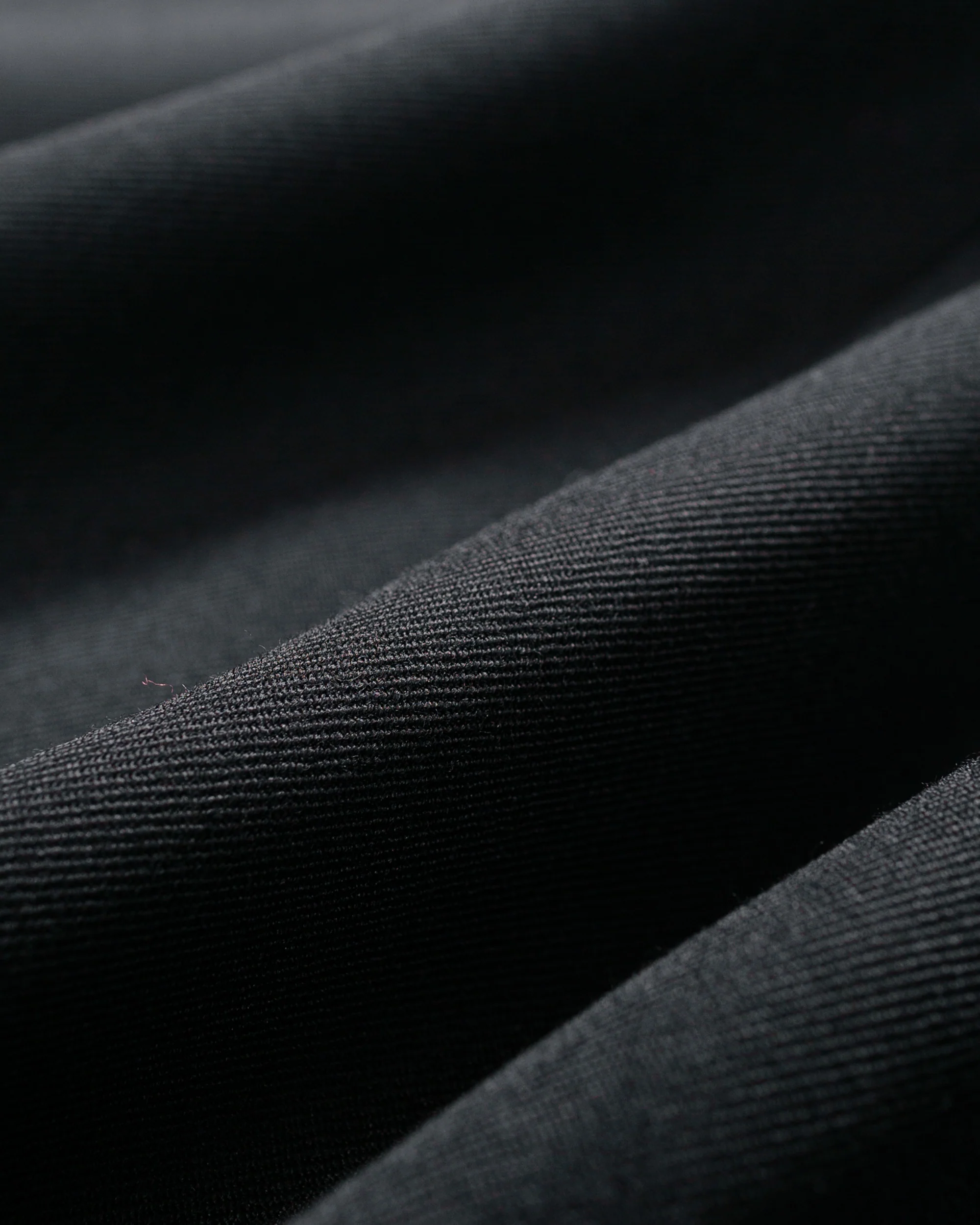 James Coward Site Jacket Black Heavyweight Wool Gabardine - Image 6