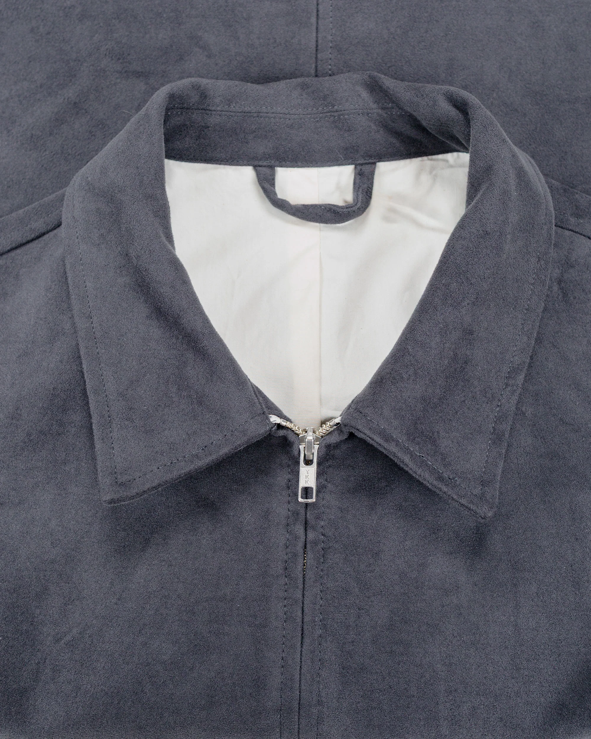 James Coward Site Jacket Grey Cotton Moleskin - Image 5