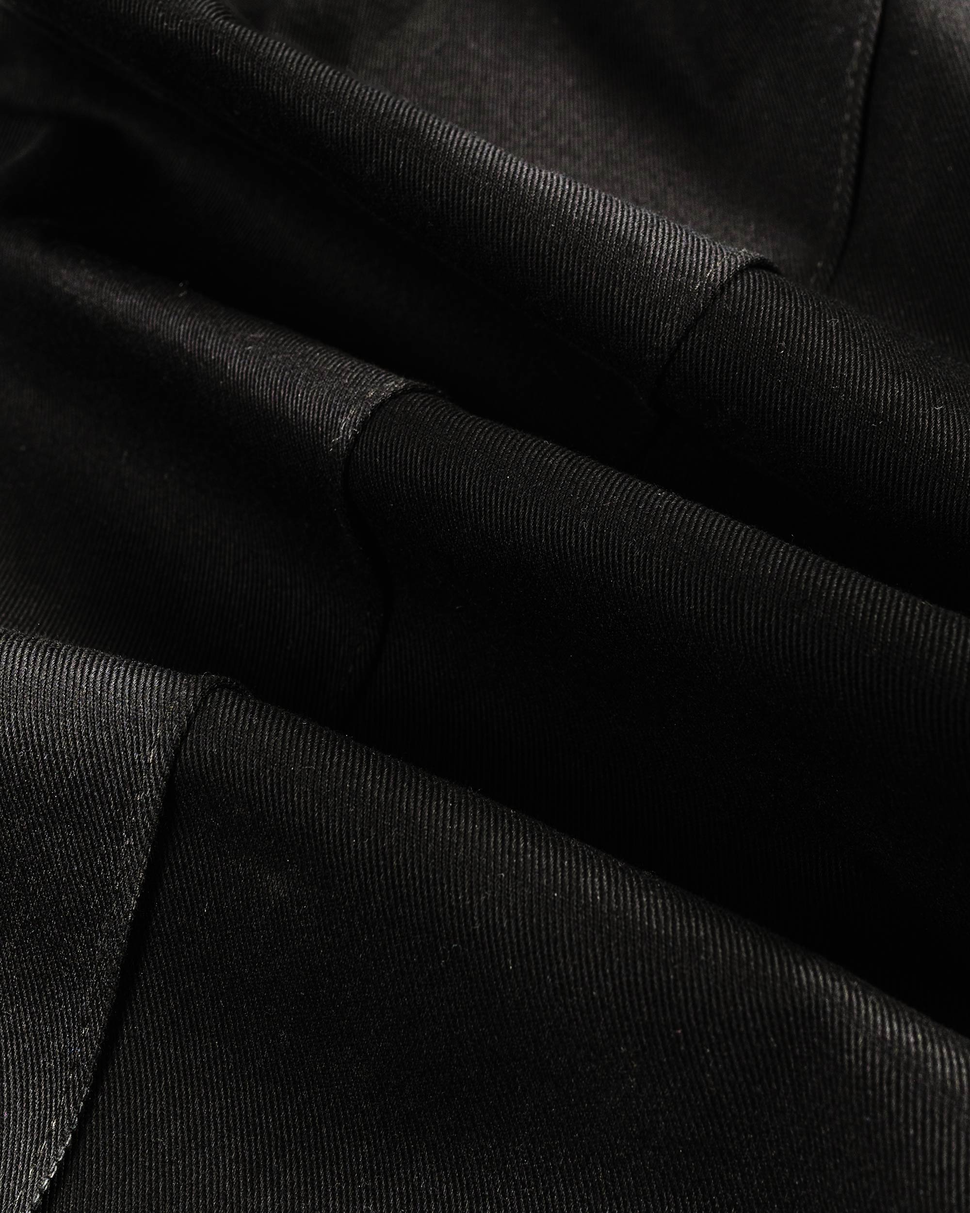 James Coward Straightforward Stitch Black Twill - Image 5