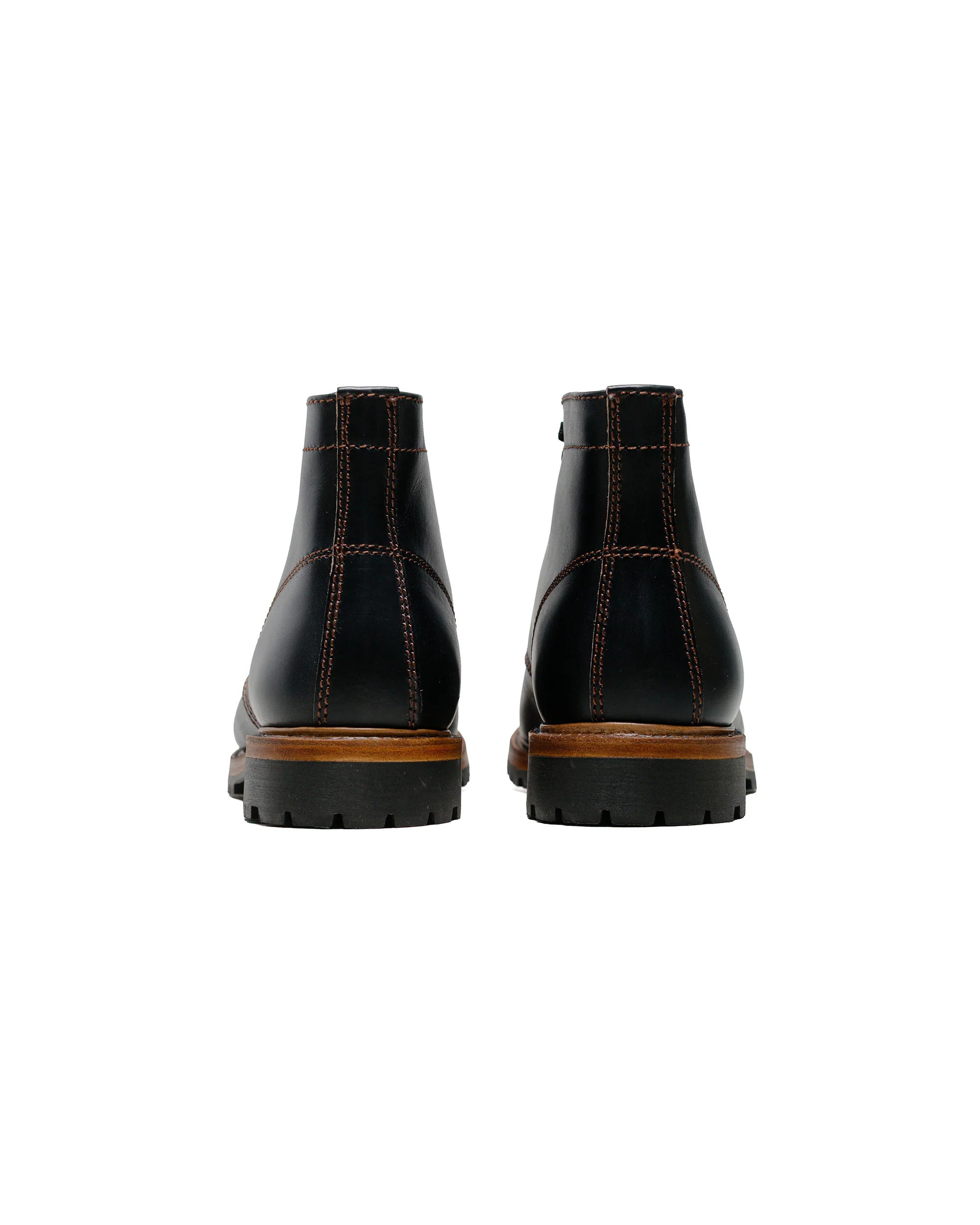 John Lofgren Bootmaker Chapman Boots Horween CXL Black - Image 4