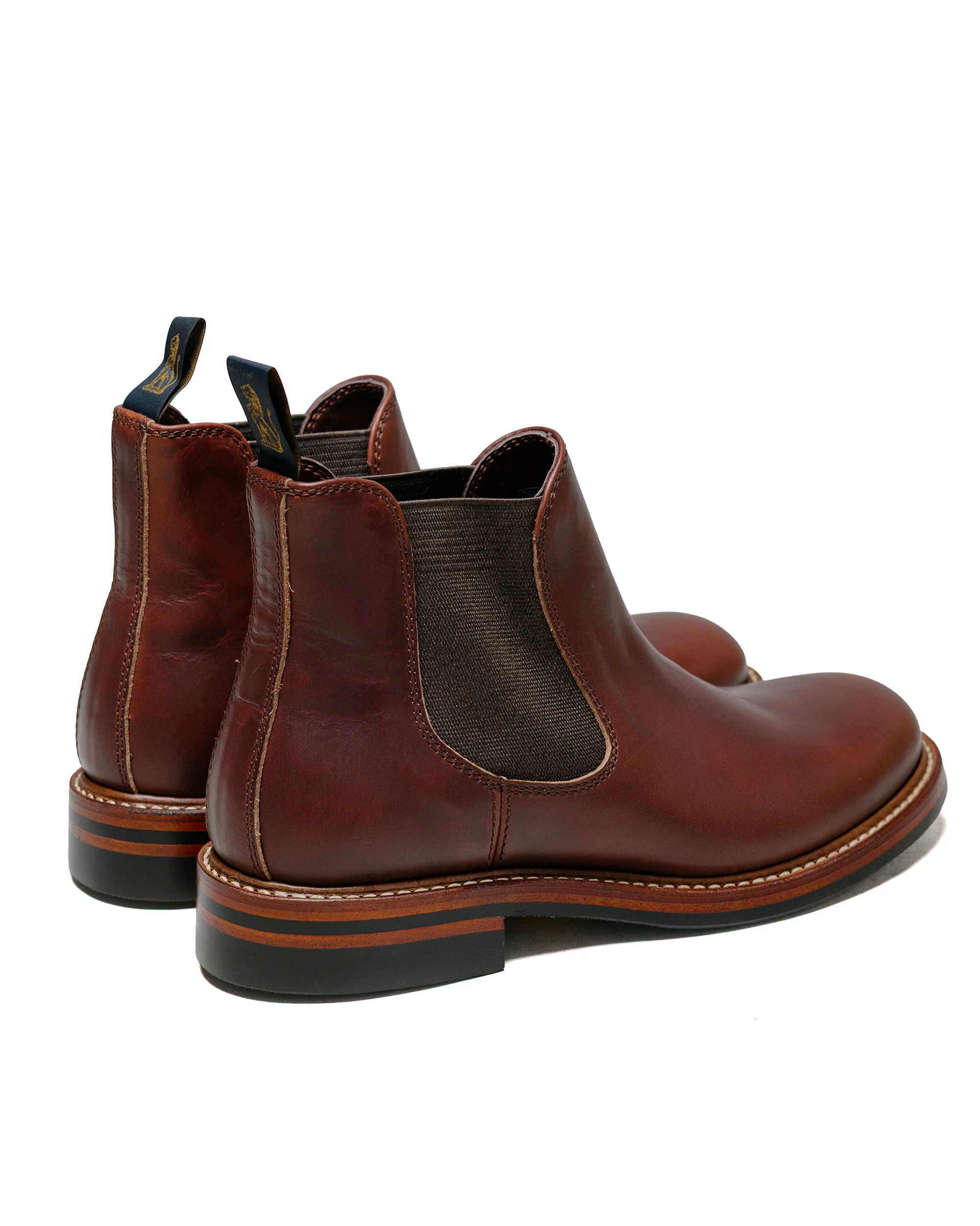 John Lofgren Bootmaker Chelsea Boots Horween CXL Timber - Image 3