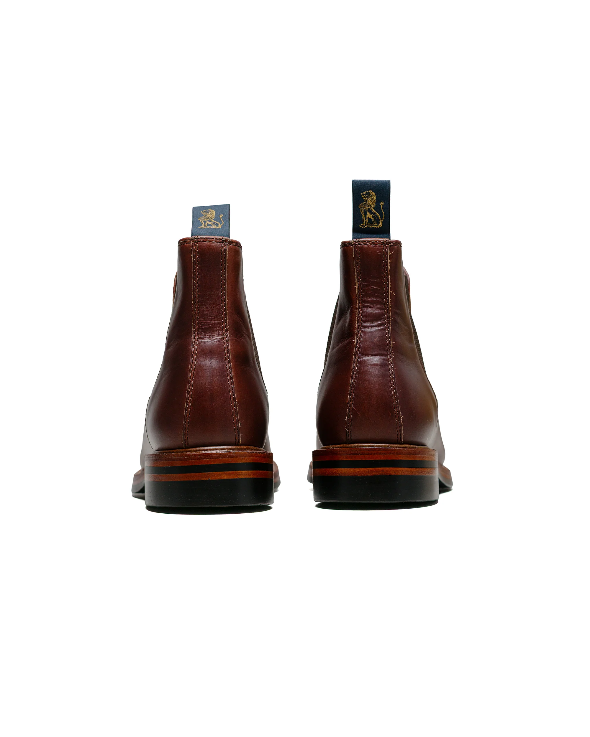 John Lofgren Bootmaker Chelsea Boots Horween CXL Timber - Image 4