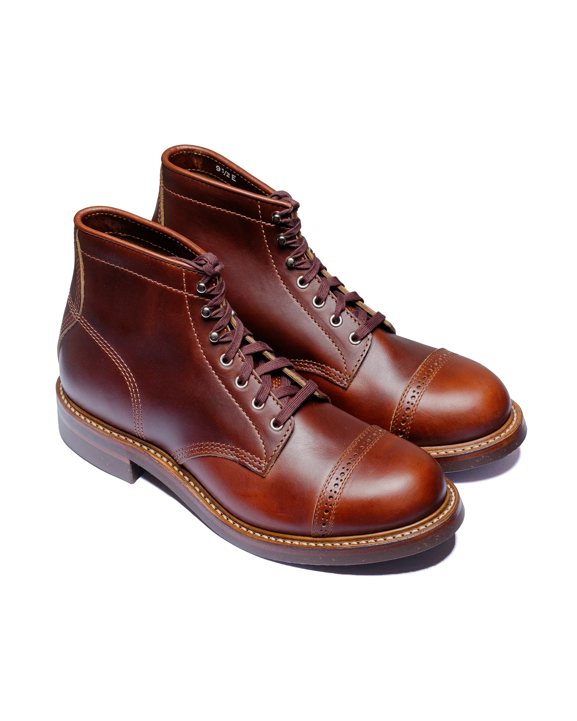 John Lofgren Bootmaker Combat Boots Horween Leather CXL Timber - Image 2