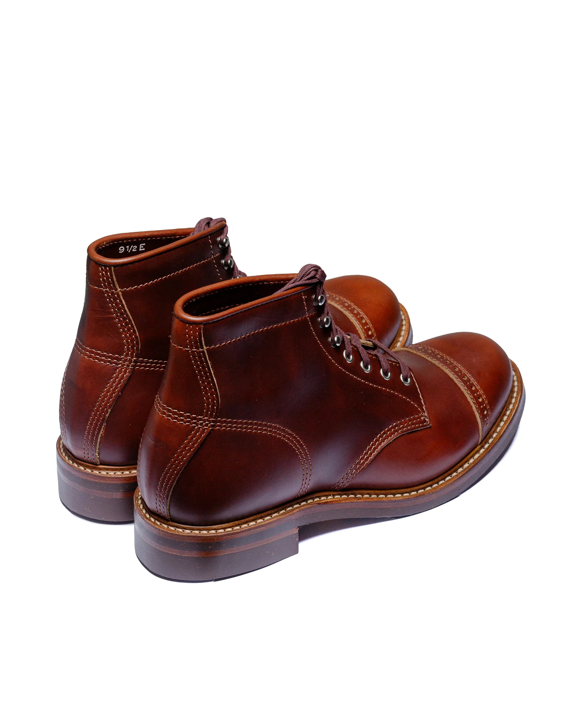 John Lofgren Bootmaker Combat Boots Horween Leather CXL Timber - Image 3