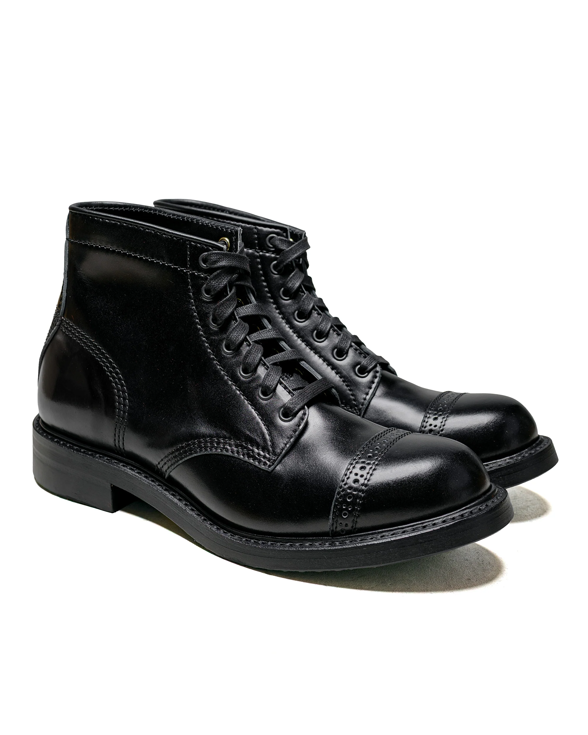 John Lofgren Bootmaker Combat Boots Shinki Hikaku Shell Cordovan Black Ops - Image 2