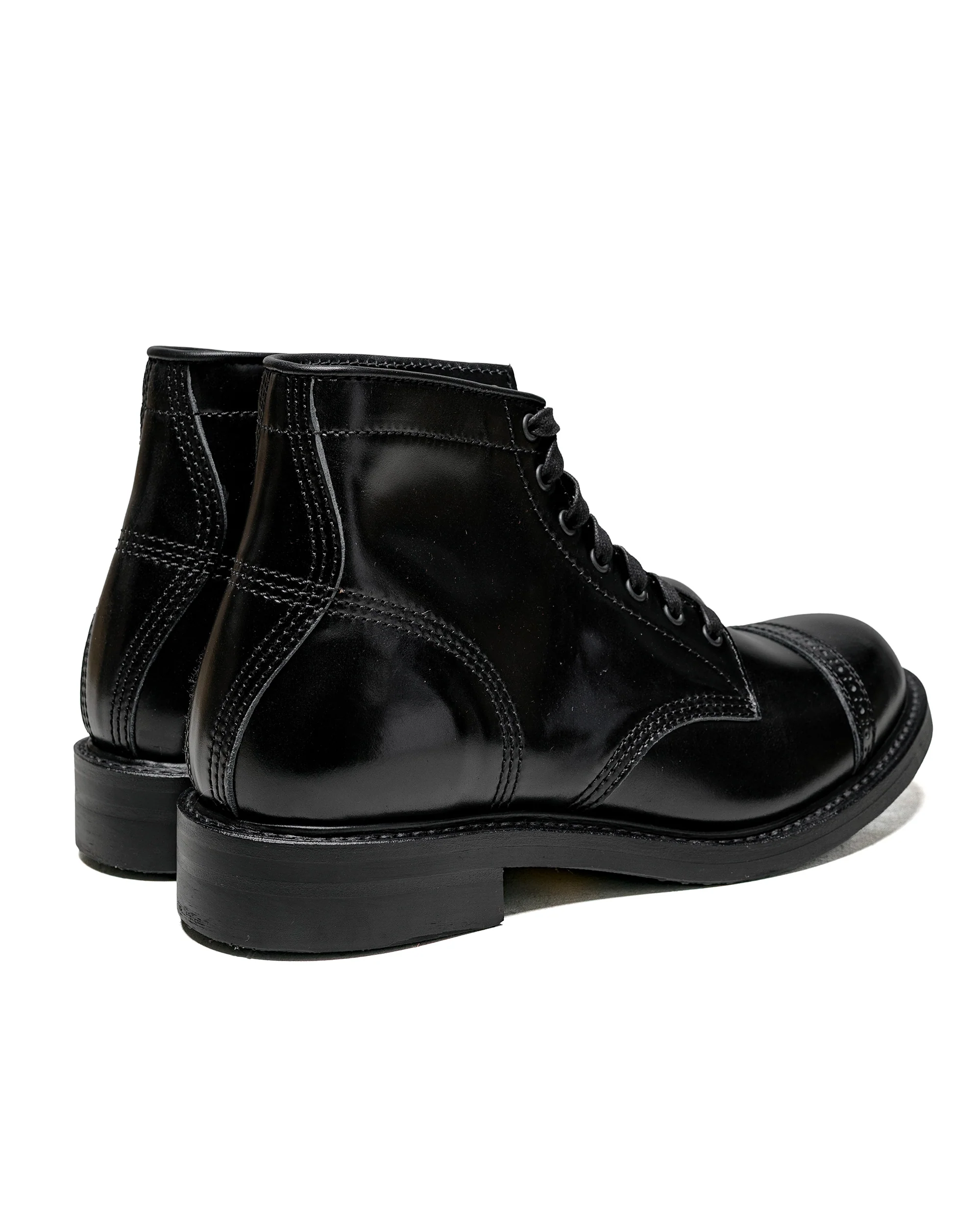 John Lofgren Bootmaker Combat Boots Shinki Hikaku Shell Cordovan Black Ops - Image 3