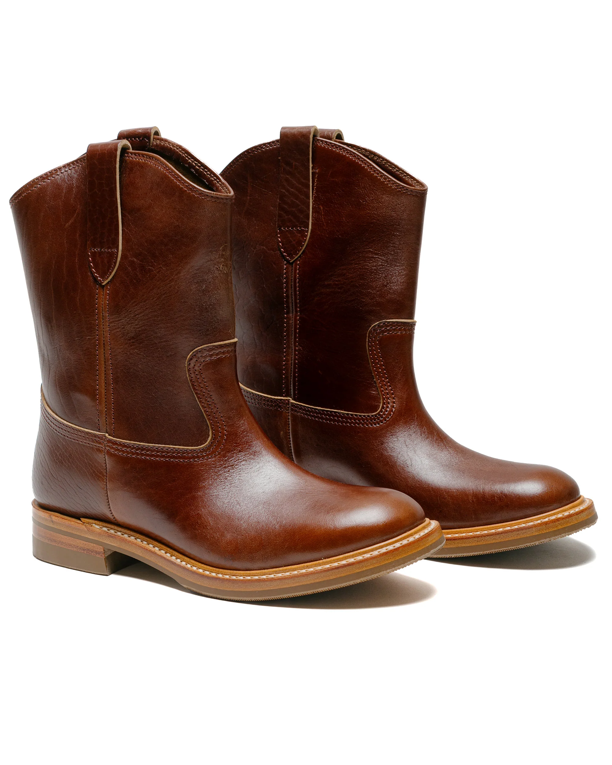 John Lofgren Bootmaker Duke Roper Boots Shinki Hikaku Horsebutt Timber - Image 2