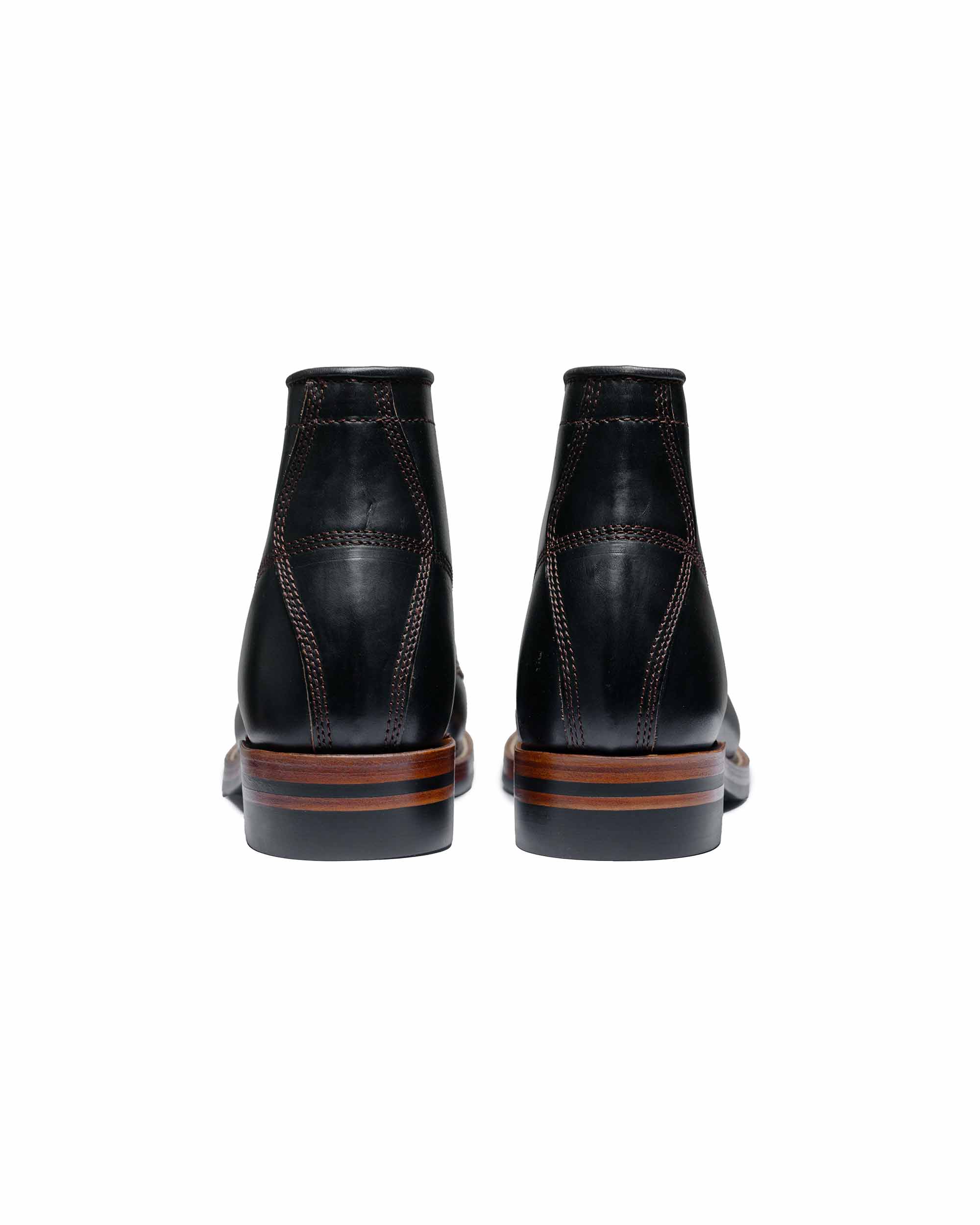 John Lofgren Bootmaker El Capitan Boots Horween Leather CXL Black - Image 4