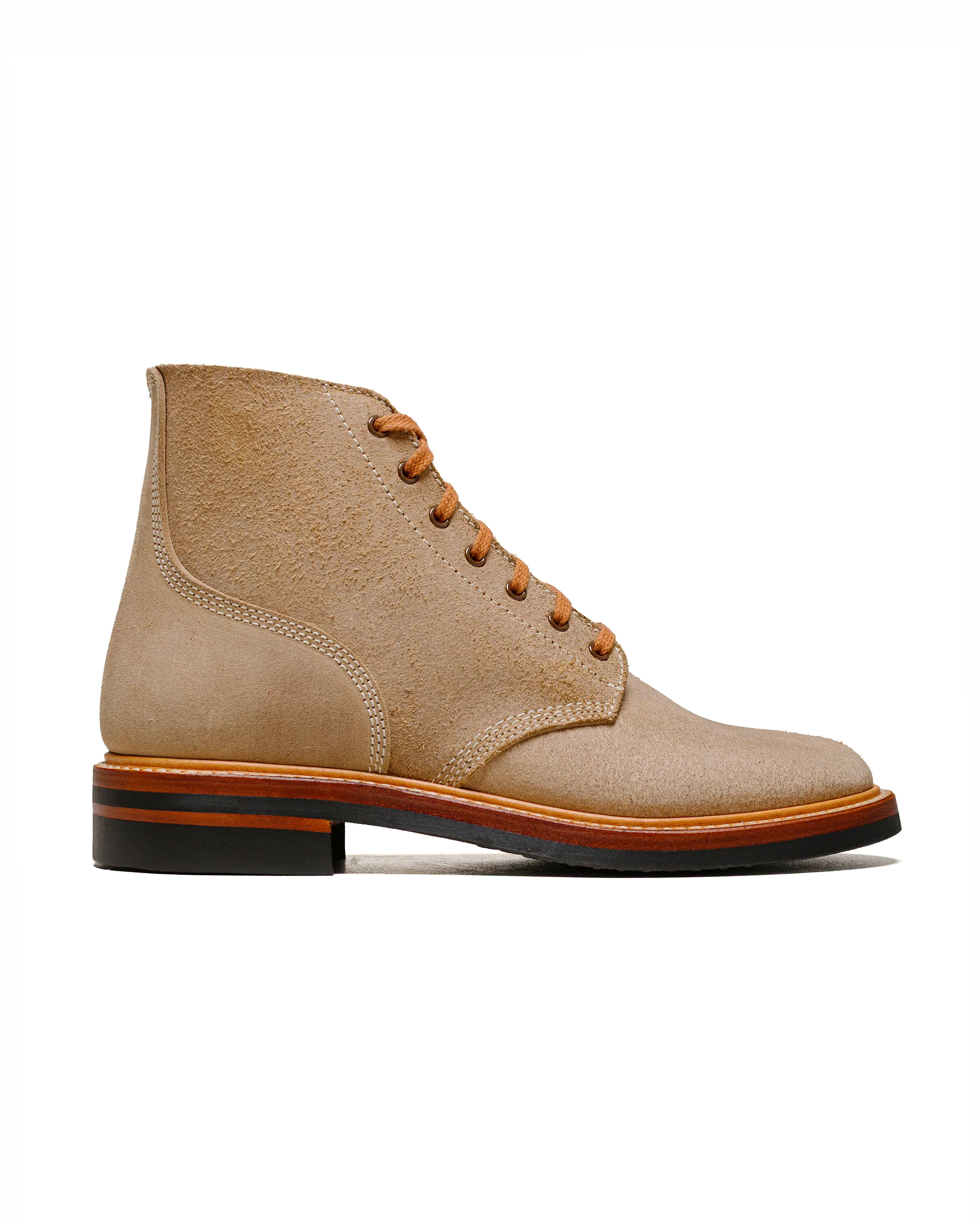 John Lofgren Bootmaker M-43 Service Shoes Horween Leather CXL Natural Roughout
