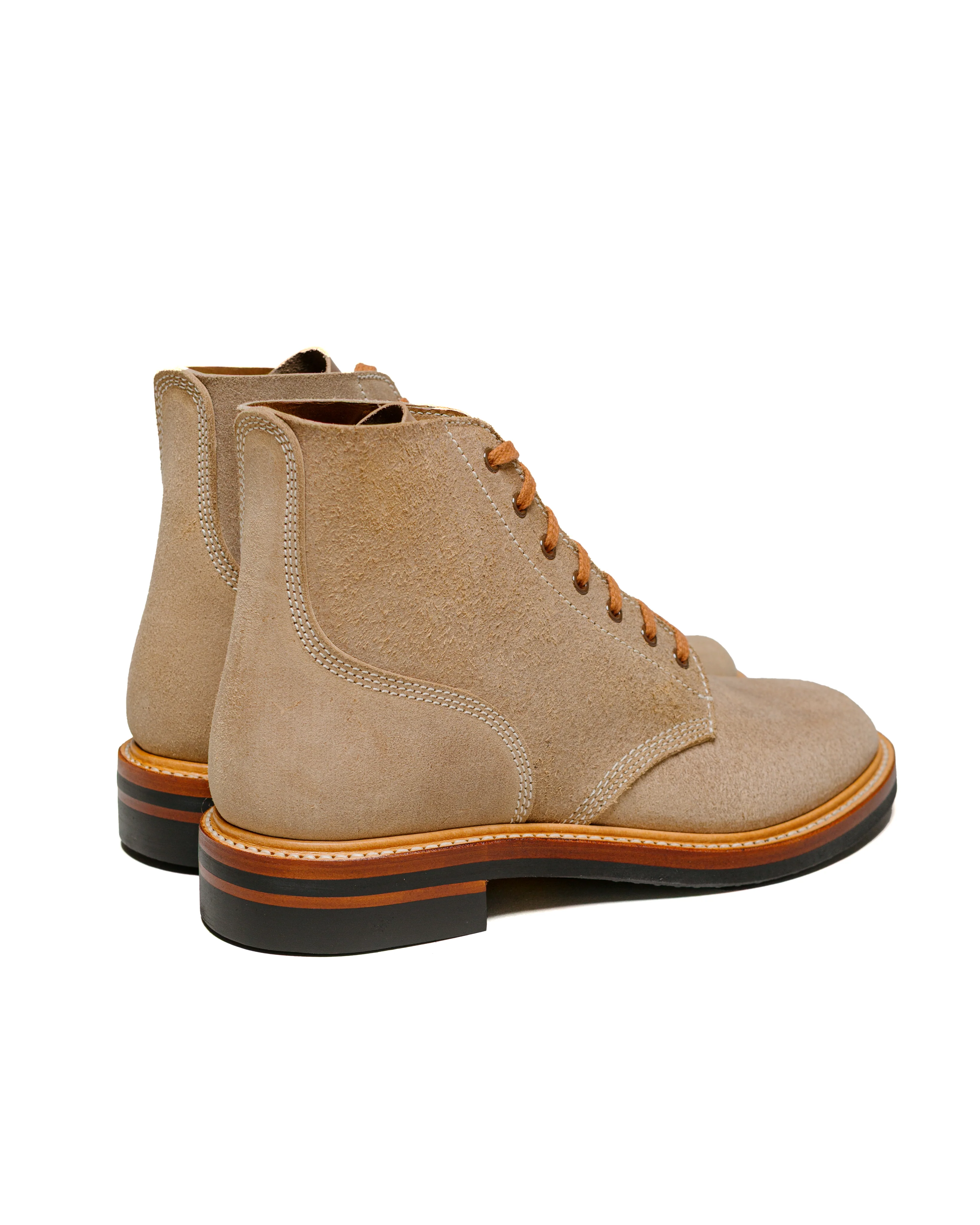 John Lofgren Bootmaker M-43 Service Shoes Horween Leather CXL Natural Roughout - Image 3