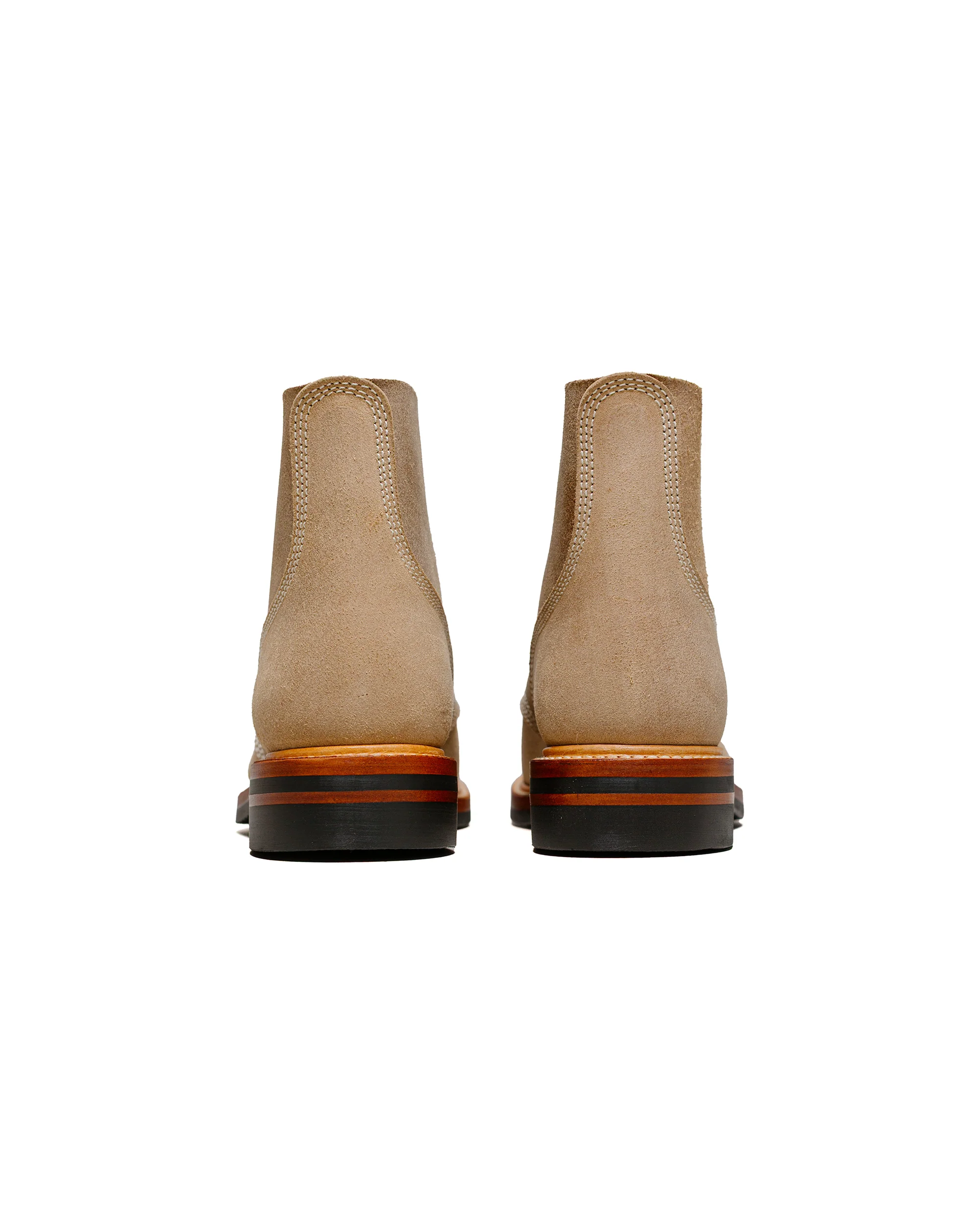 John Lofgren Bootmaker M-43 Service Shoes Horween Leather CXL Natural Roughout - Image 4