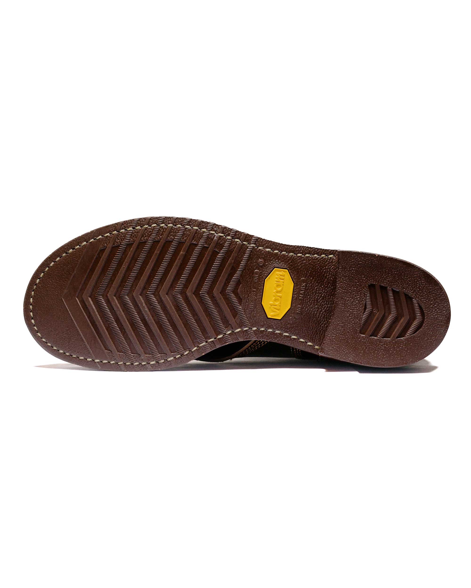 John Lofgren Bootmaker M-43 Service Shoes Horween Waxed Flesh Dark Brown - Image 5