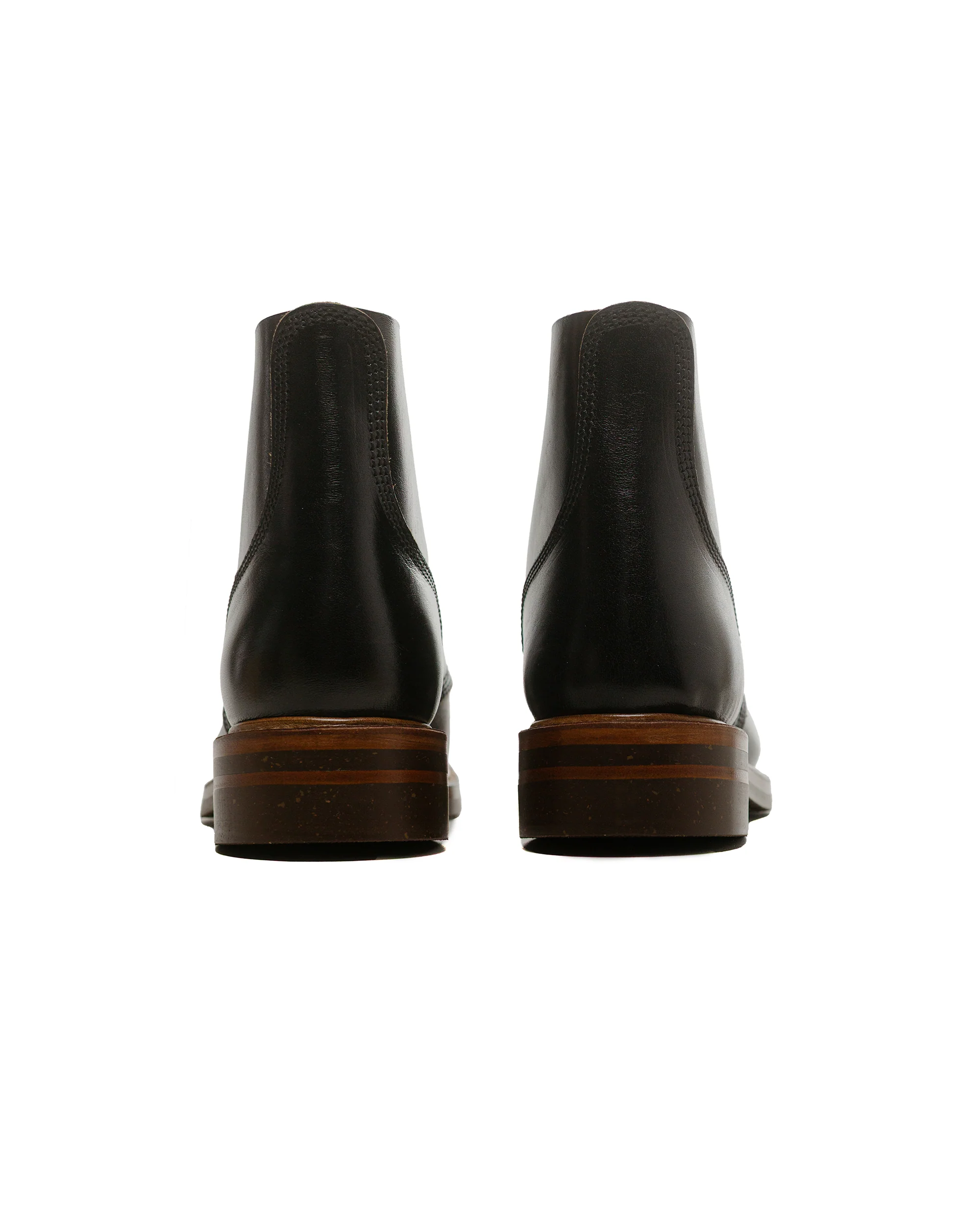 John Lofgren Bootmaker M-43 Service Shoes Shinki Hikaku Black/Tea-Core Horsebutt - Image 4