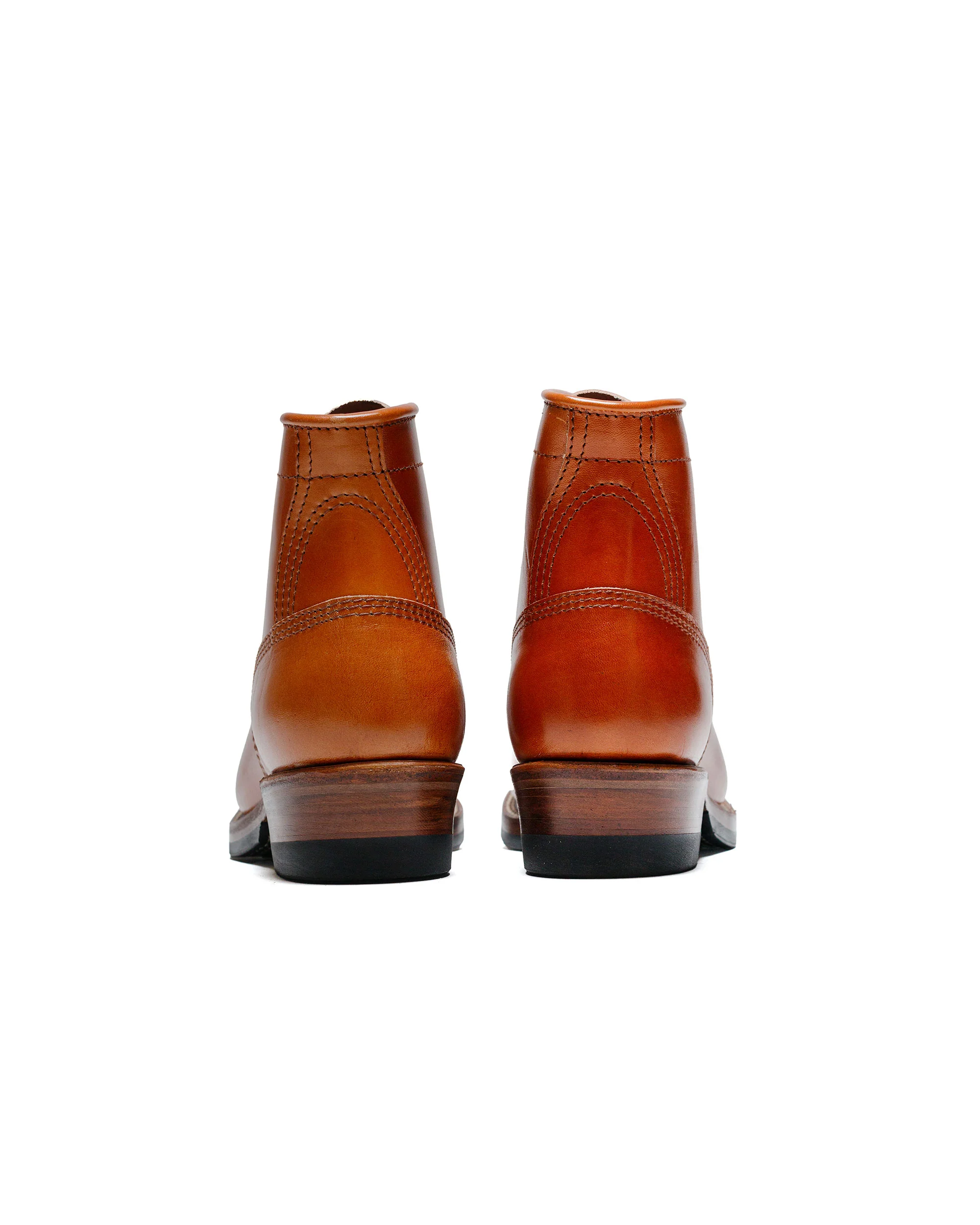 John Lofgren Bootmaker Steel Gang Boots Shinki Hikaku Horsebutt Camel - Image 5