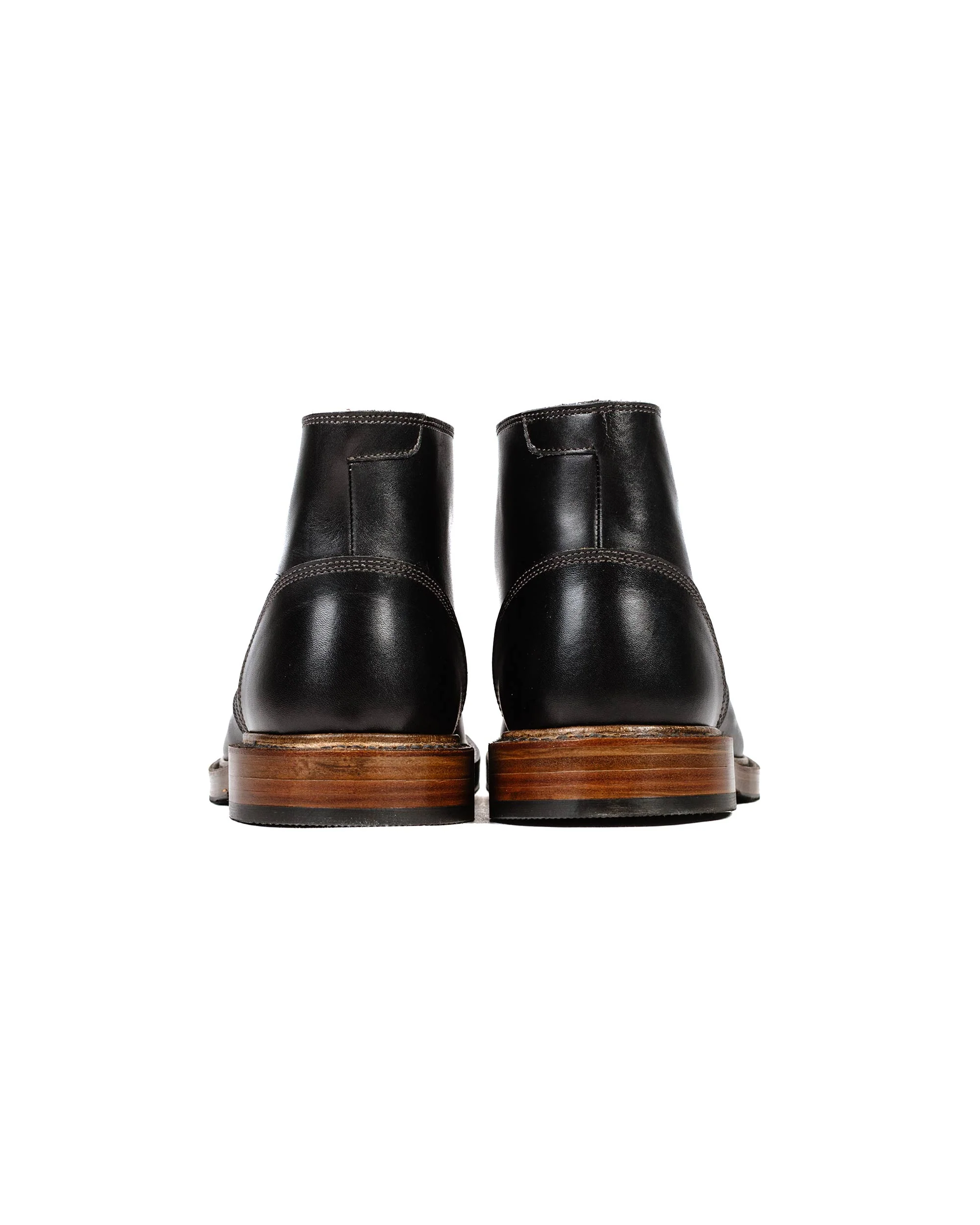 John Lofgren Bootmaker The Steadfast Chukka Boots French Calfskin Black - Image 4