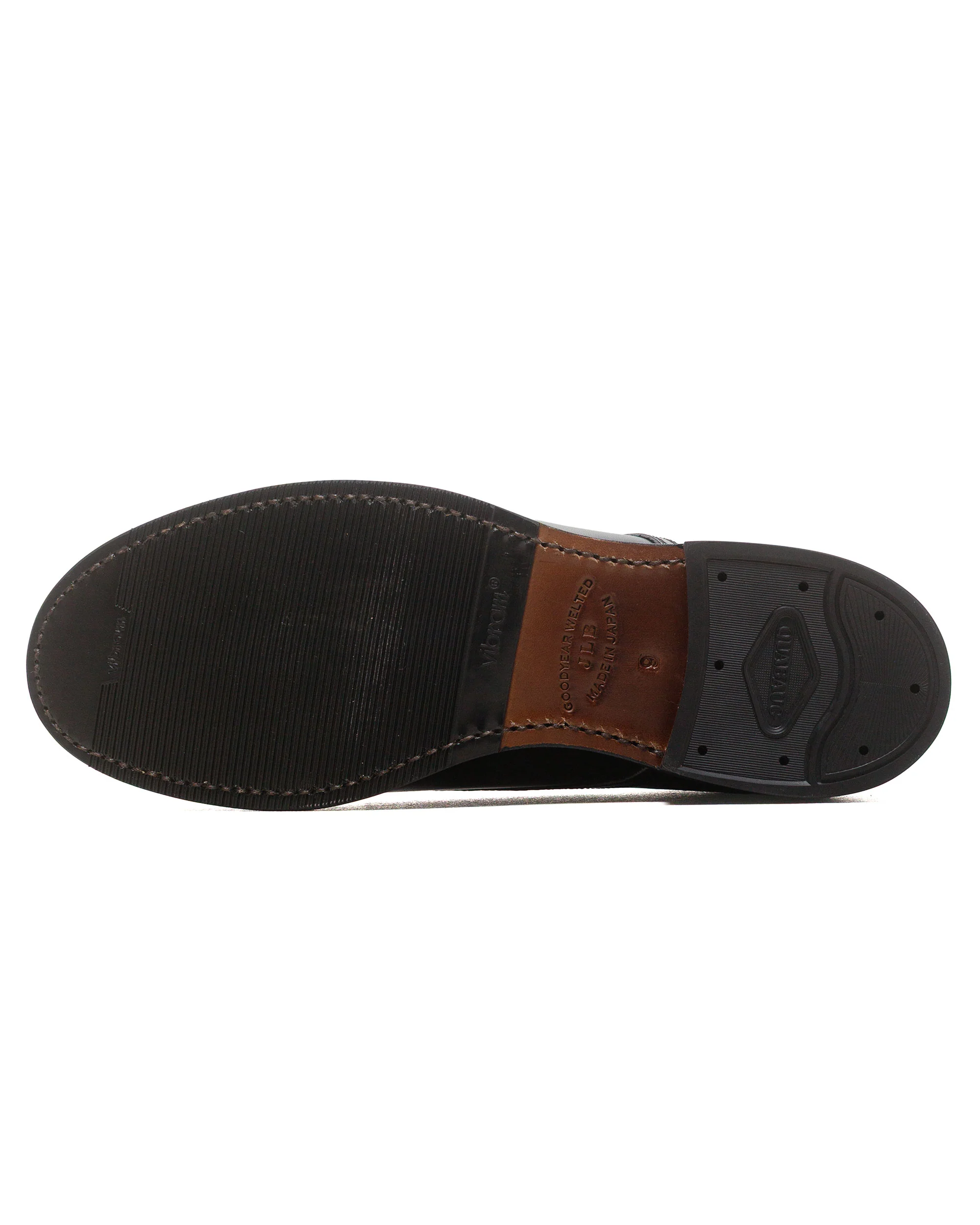 John Lofgren Bootmaker USN Low Quarter Shoes French Calfskin Black - Image 5