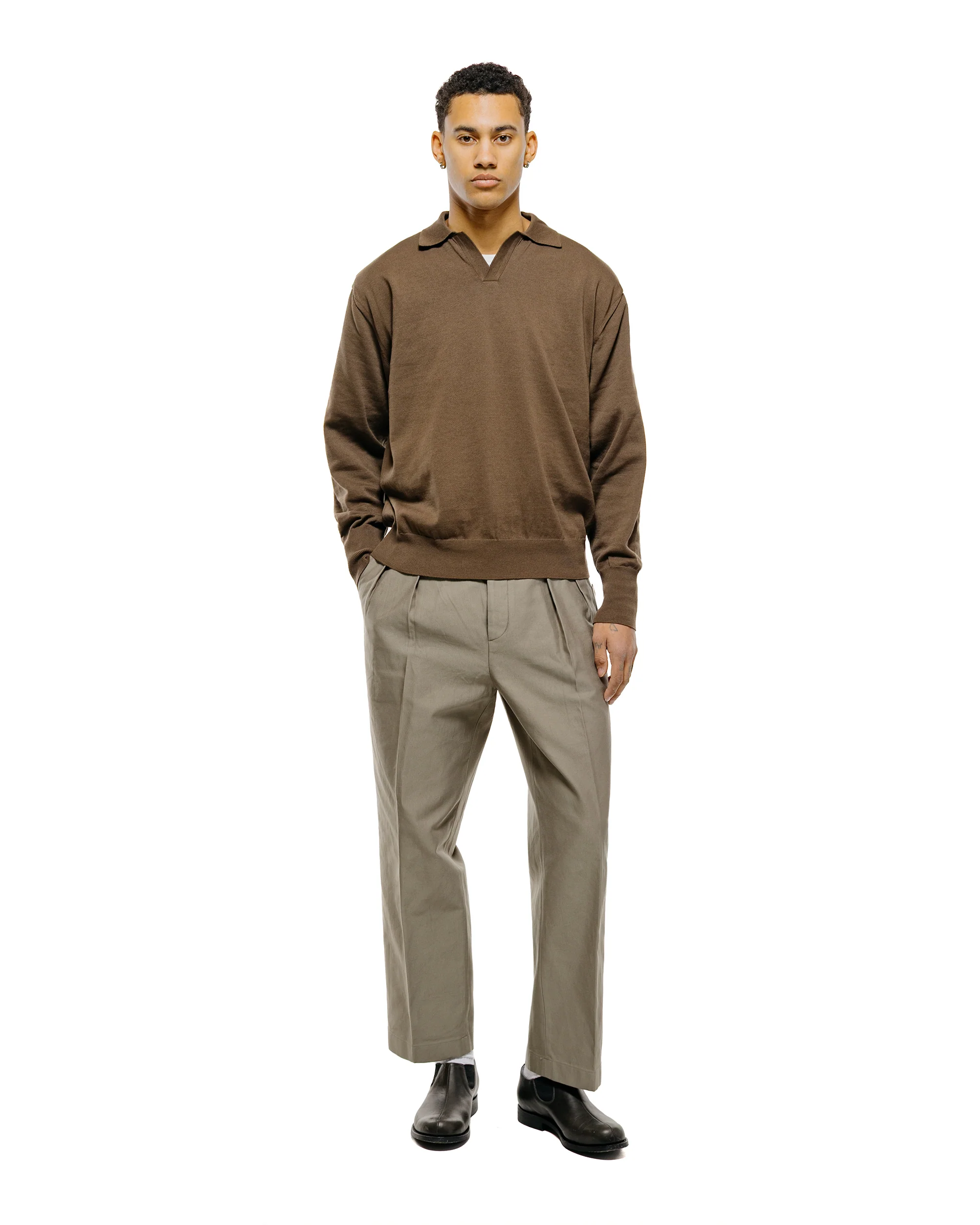 KAPTAIN SUNSHINE Belted Riviera Olive - Image 4